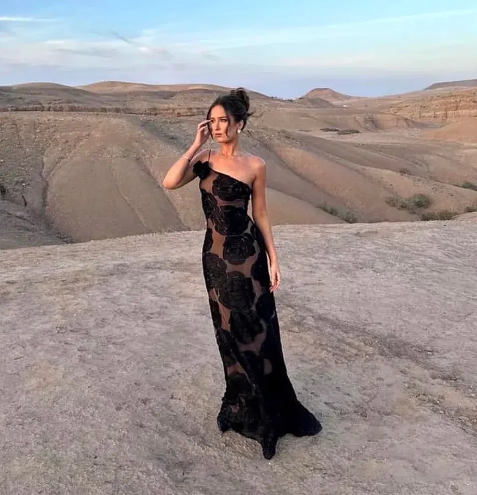 Arcina Ori Marcella Dress Black Size 10/ Medium photo 2