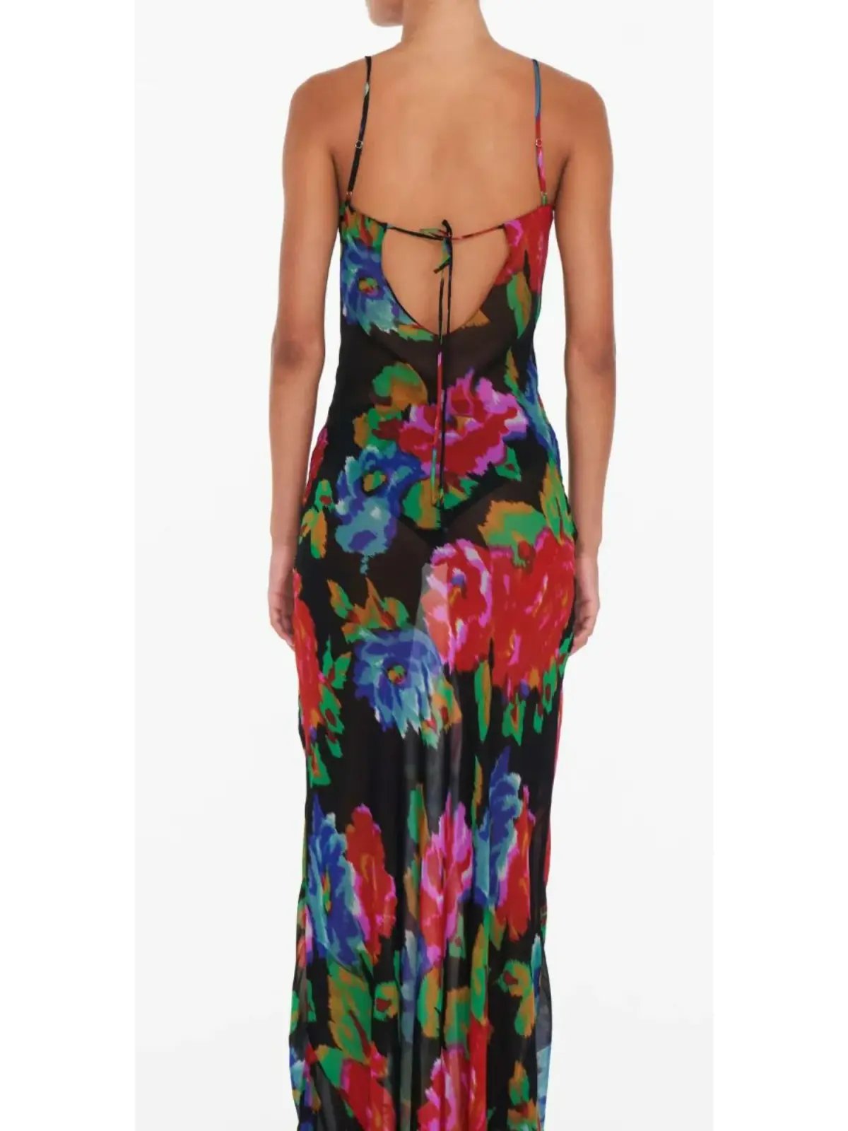 Rat & Boa Casablanca Dress Black Floral Size AU 4 photo 4
