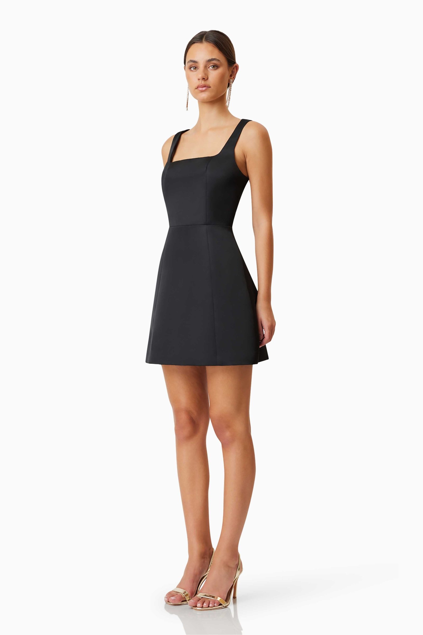 ELLIATT AMELIE MINI DRESS - BLACK photo 3