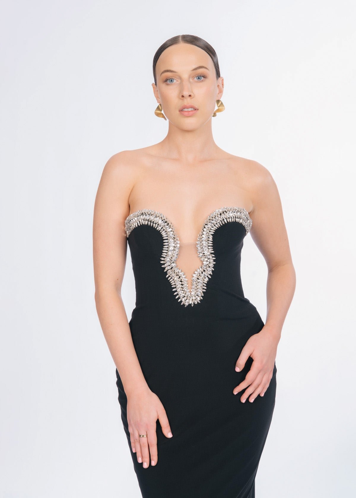 Classica Gown in Black photo 2