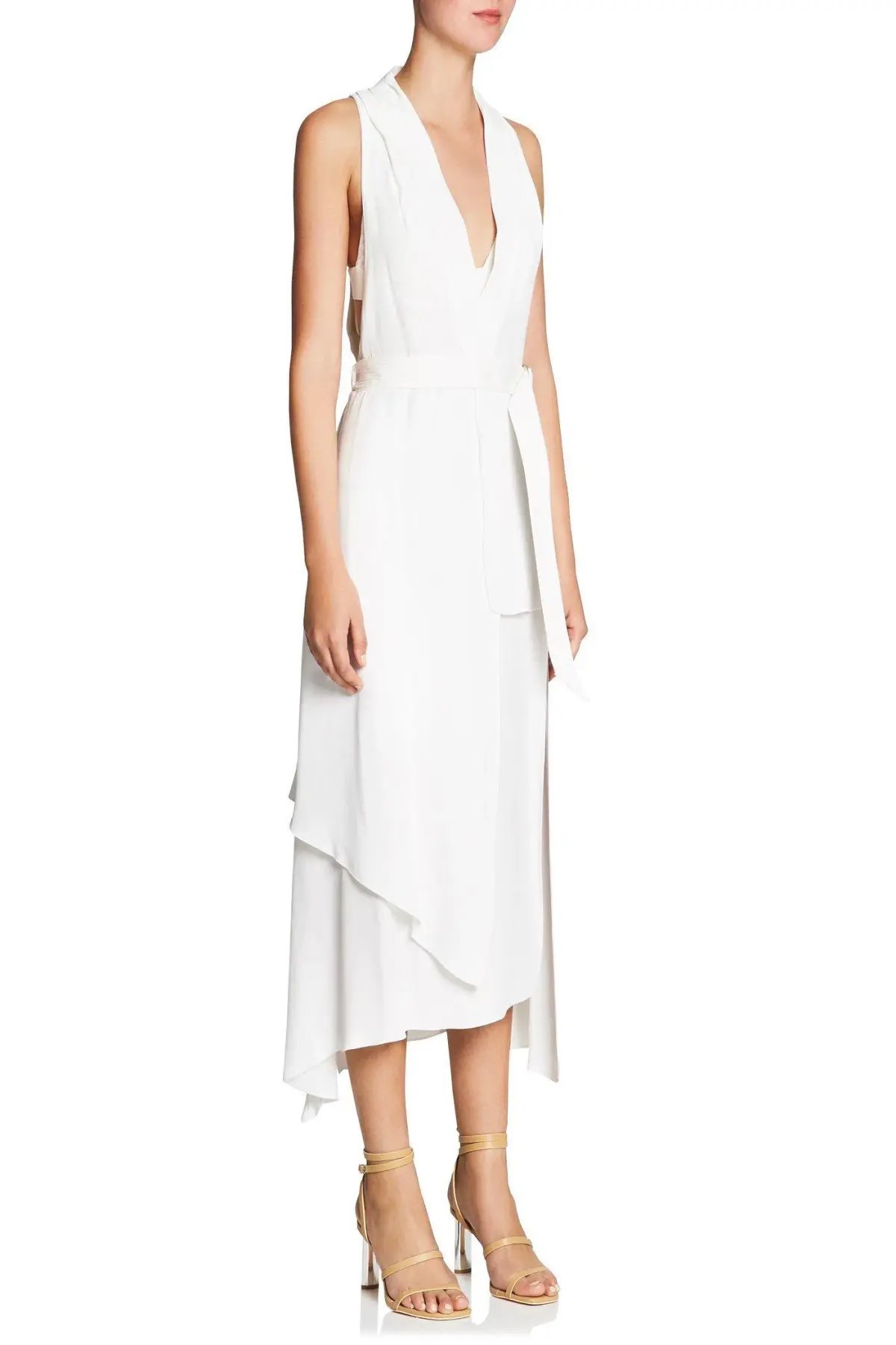 Manning Cartell New Order White Dress Size 8 photo 3