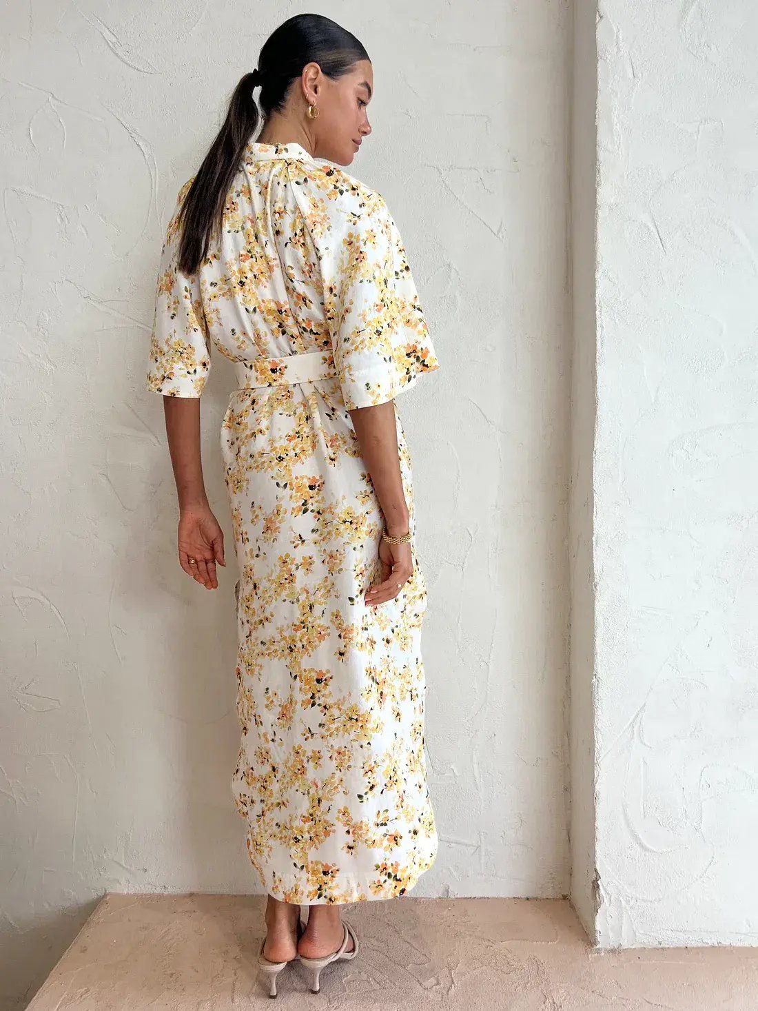 Significant Other Maia Midi Dress Floral Size 10 photo 3