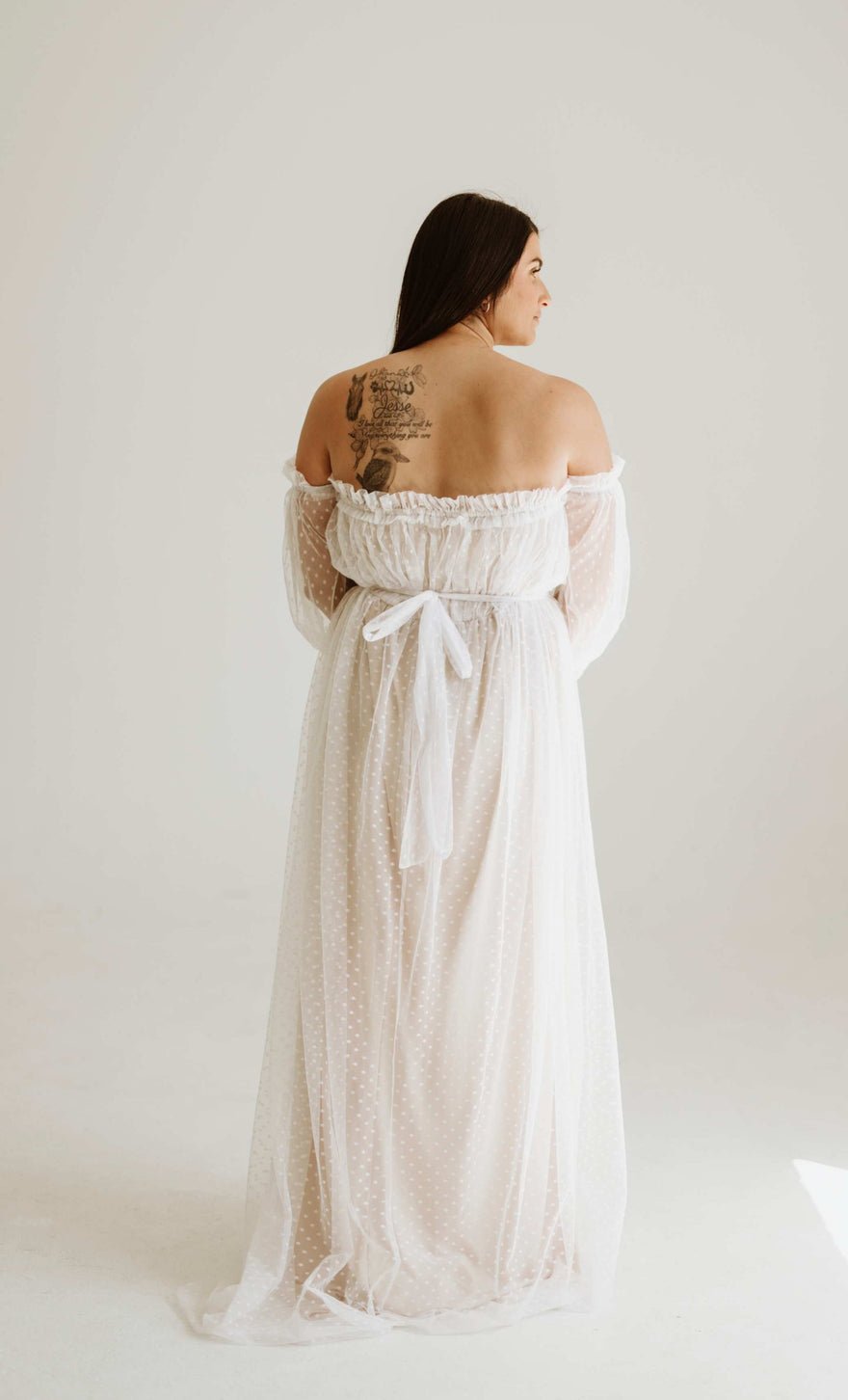 Mama Rentals Isadora Tulle Dress with Nude Lining photo 4