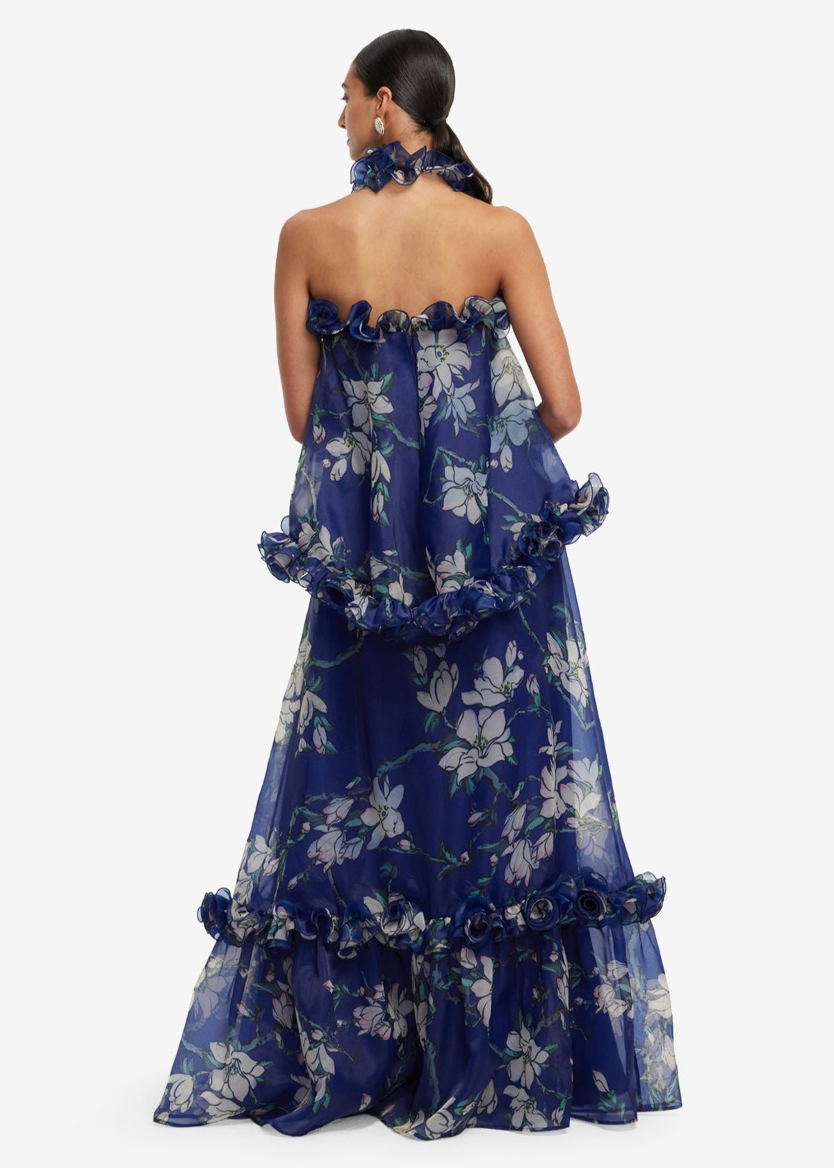 Michelle Top & Paige Skirt in Midnight Magnolia photo 5