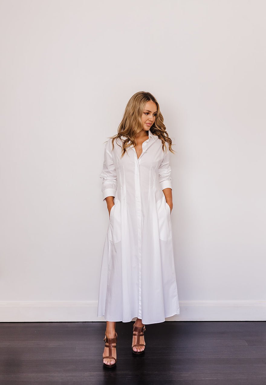 Scanlan Theodore Scanlan Theordore Parachute Cut Out Shirt Dress photo 3