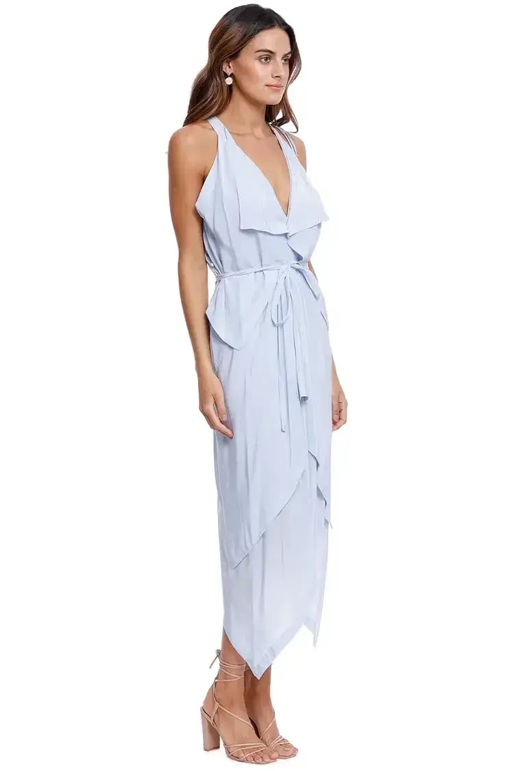 KITX Puzzle Block System Dress in Lavender Blue Size 8 photo 2