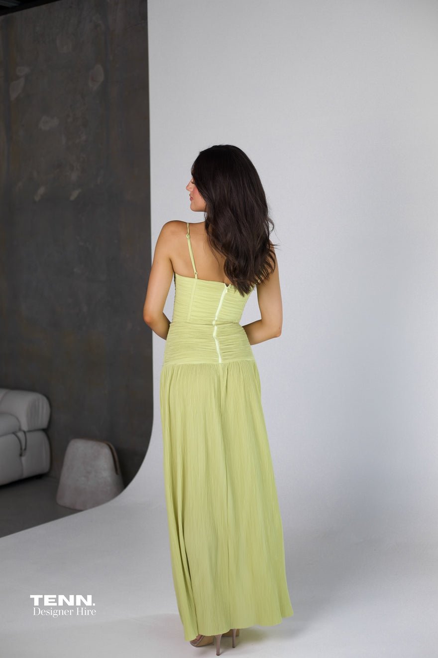 Manning Cartell Double Time Pleat Dress - Pistachio photo 3