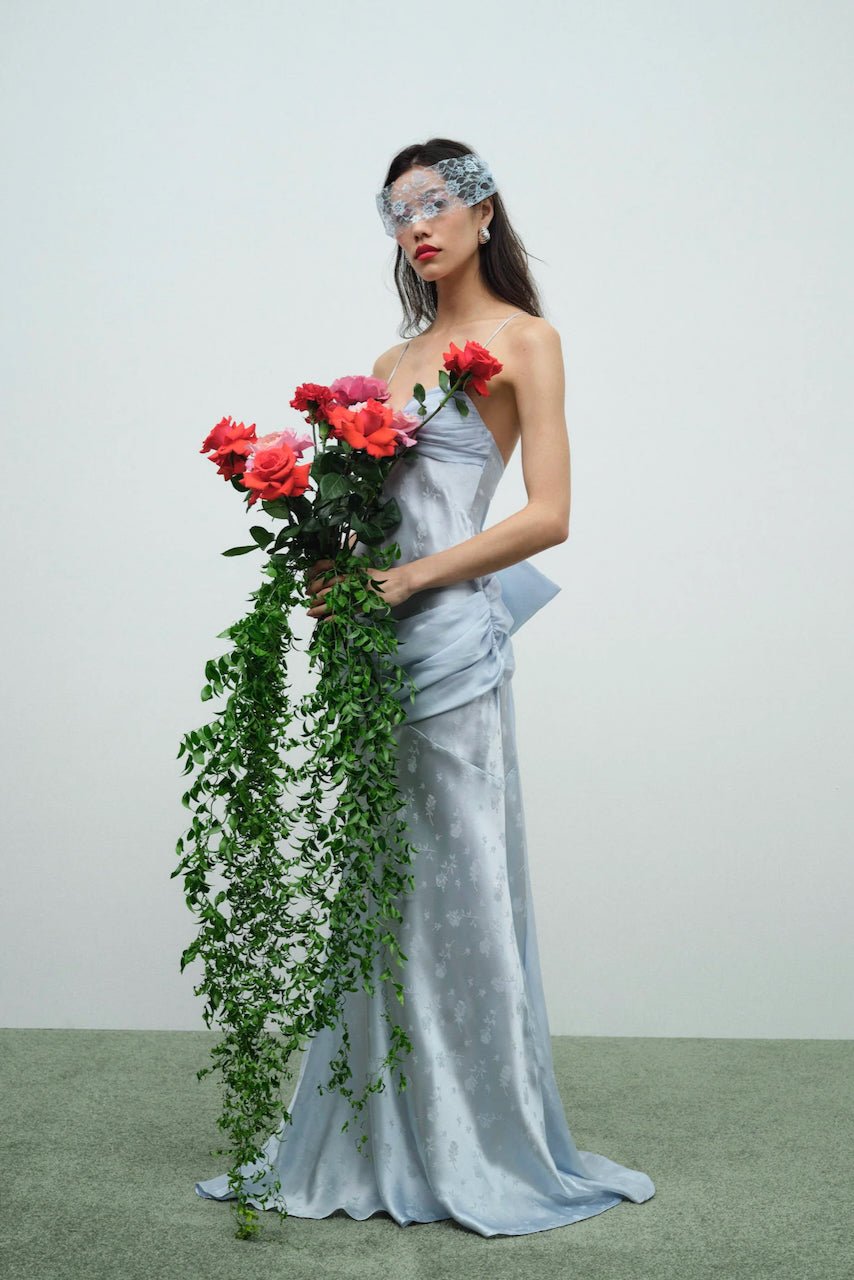 FOR LOVE & LEMONS DAISY GOWN - BABY BLUE photo 6