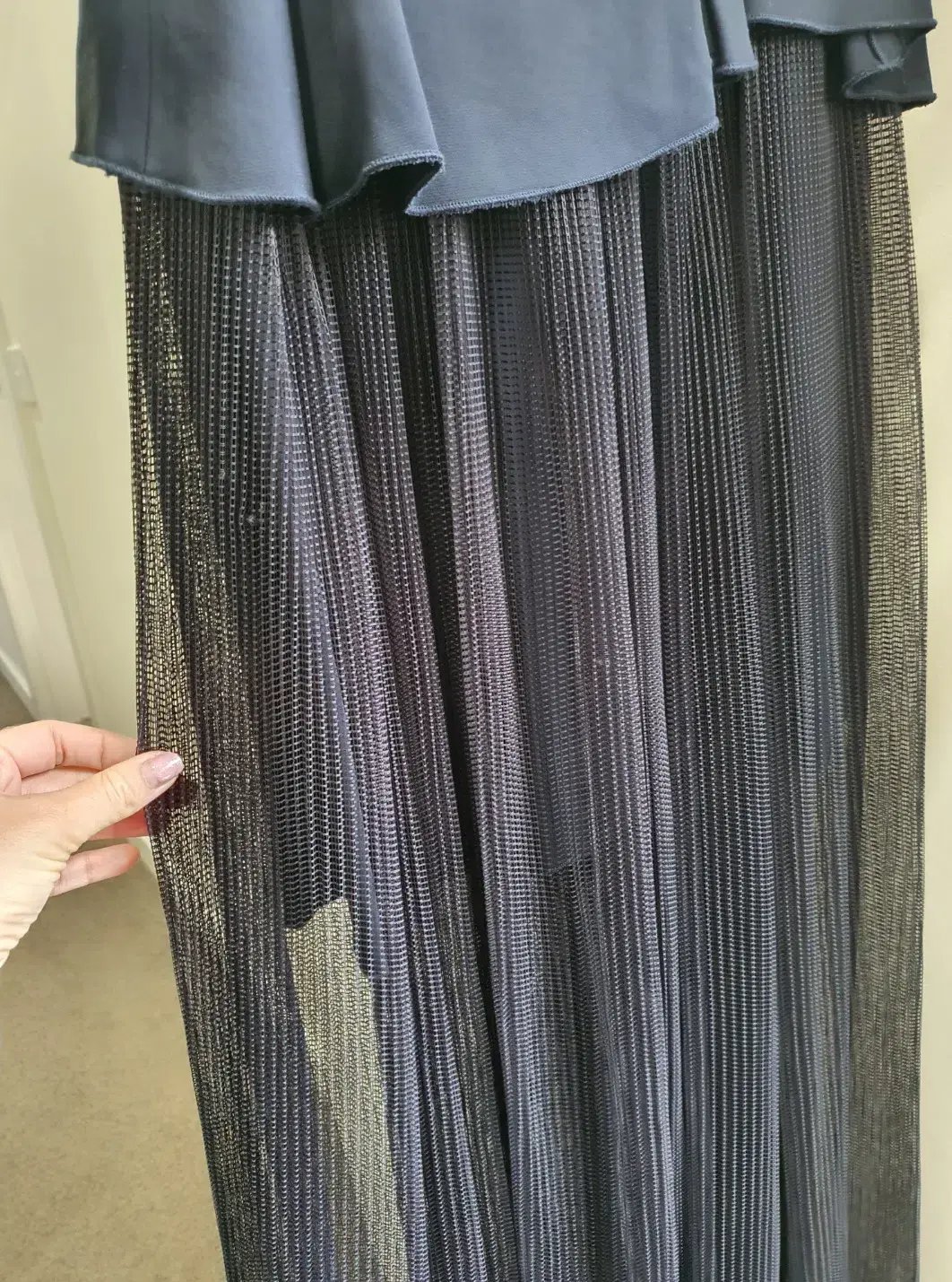 Scanlan Theodore Dress Navy & Black Size 6 photo 4
