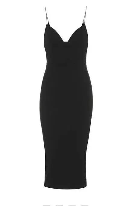 Alex Perry Mercer Dress Black Size 6 photo 3