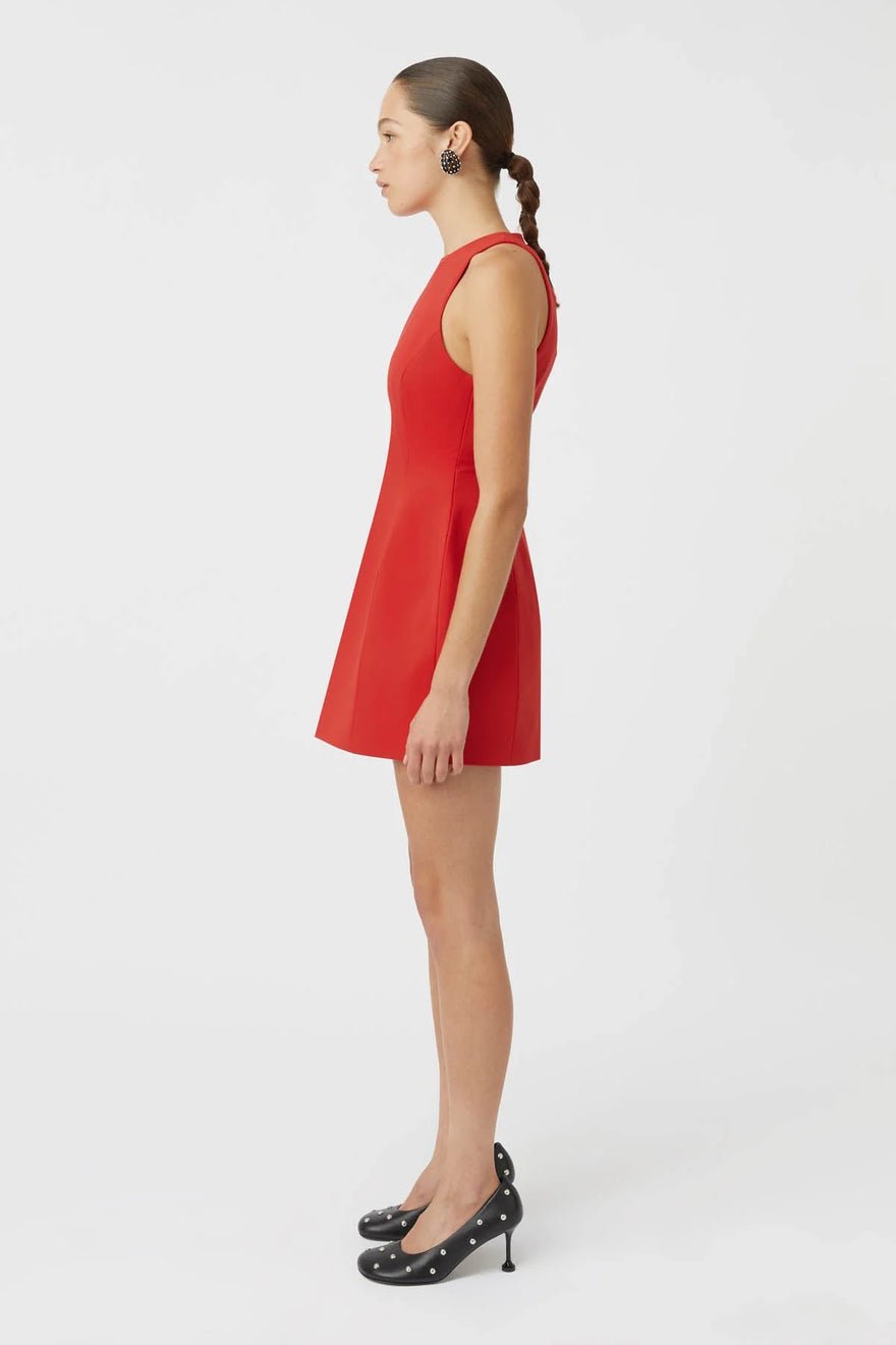 Camilla & Marc Vista Mini Dress - Scarlet Red photo 3