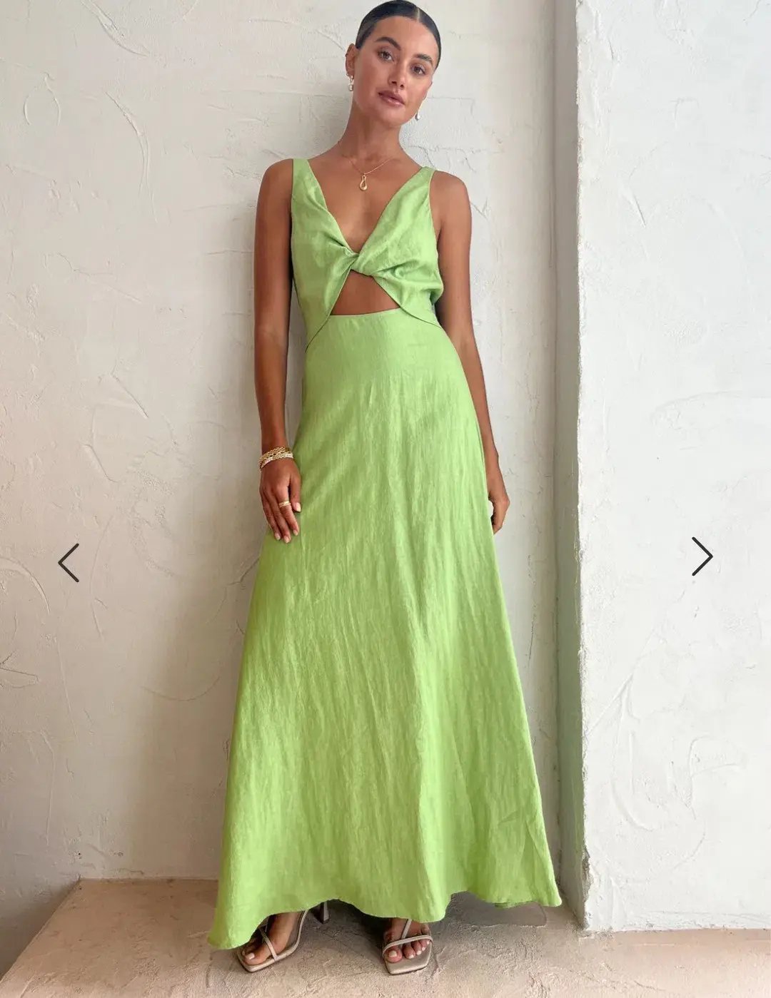 Issy Blue Skies Dress In Apple Size 8 photo 7