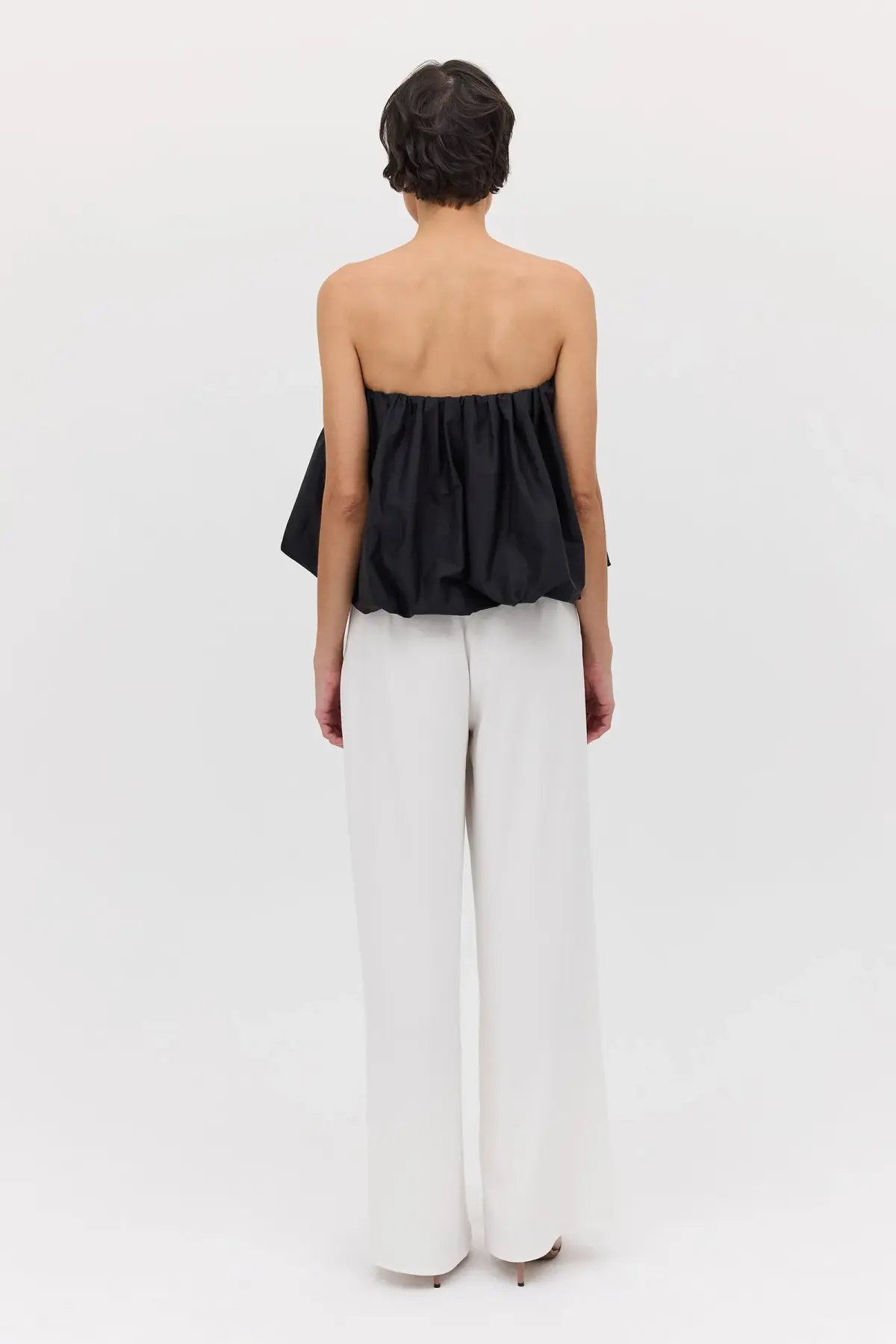 Bianca Spender Black Cotton Hazel Top Size 12/M photo 7