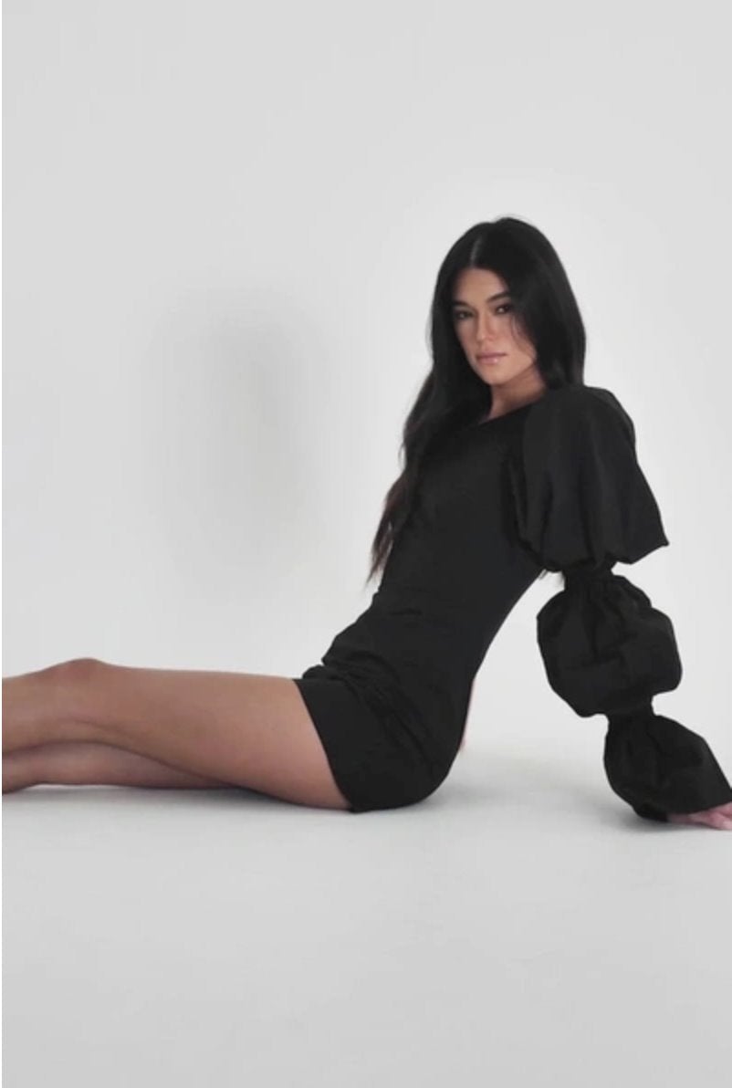 Natalie Rolt Rosie Mini Dress Black photo 2