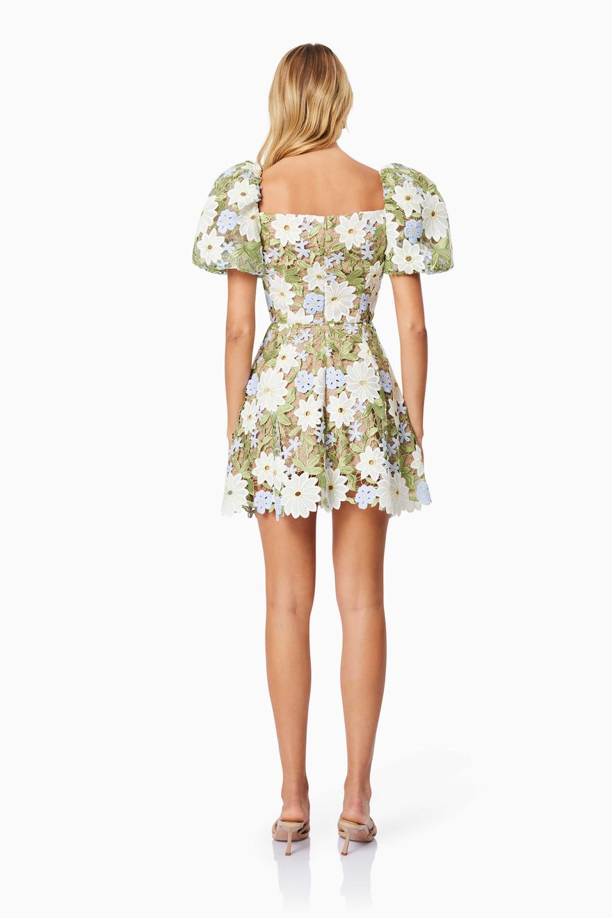 Elliatt Flora Mini Dress - Multi photo 3