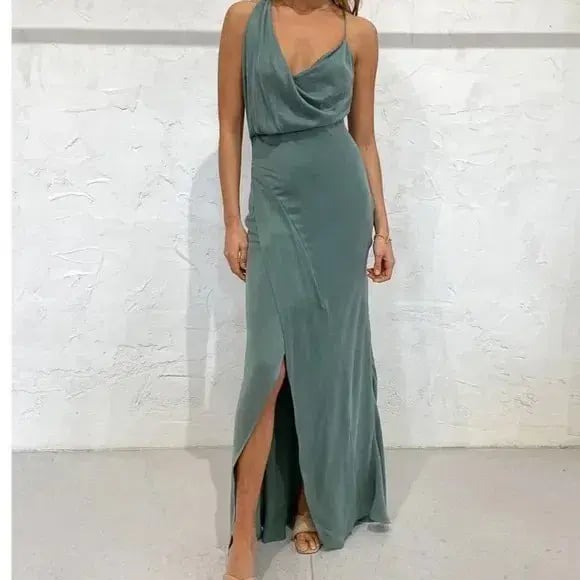One Fell Swoop Muse Maxi Dress Viridian Size 12 photo 5