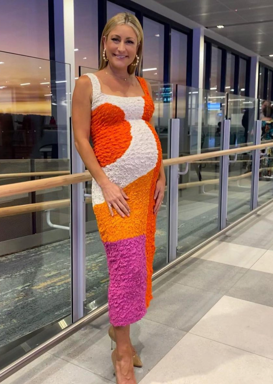Mara Hoffman Sloan Dress, Orange photo 4