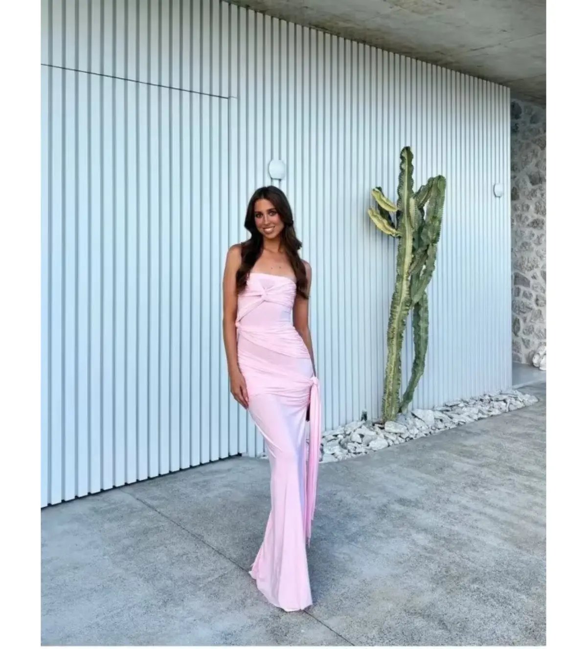 Natalie Rolt Miranda Gown Blossom Pink Size AU 8 photo 5
