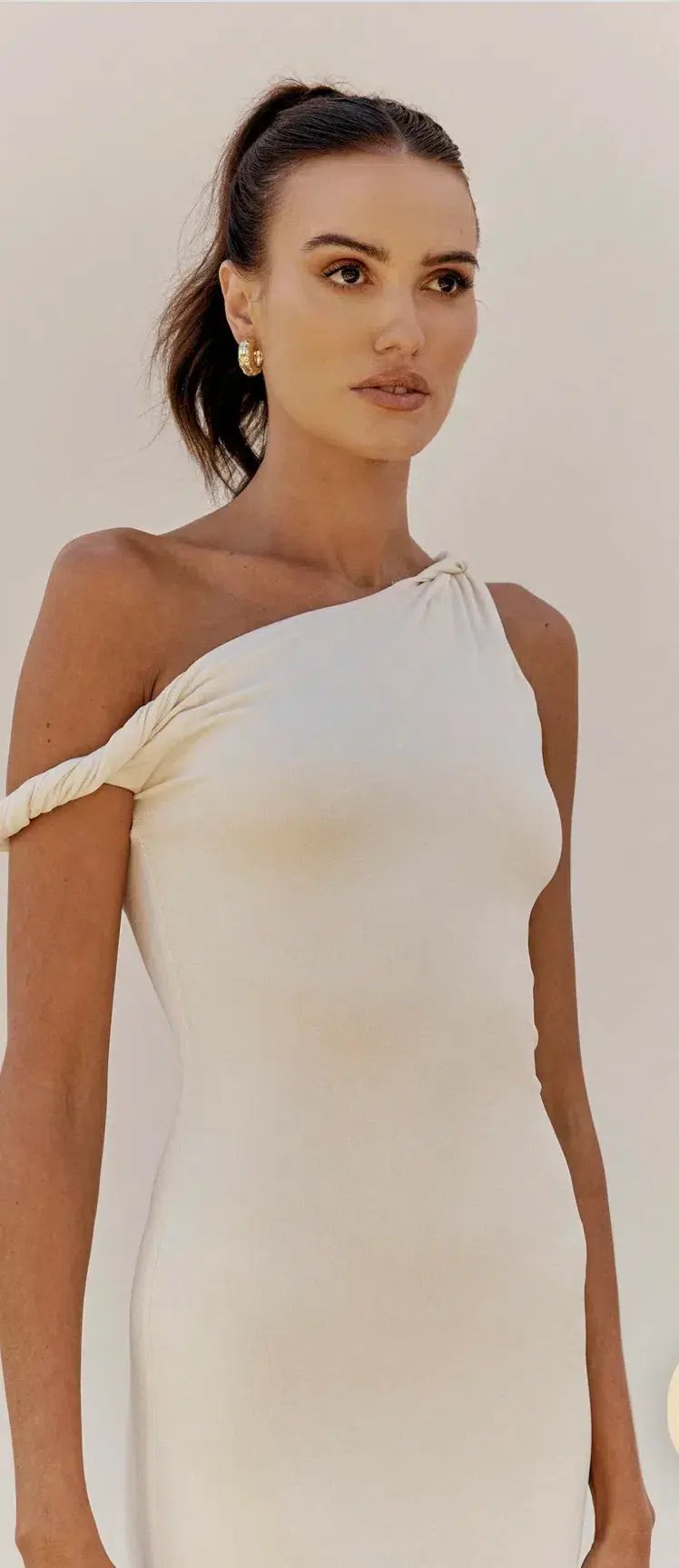 Johansen Official Poppy Gown Cream Size L / AU 12 photo 2