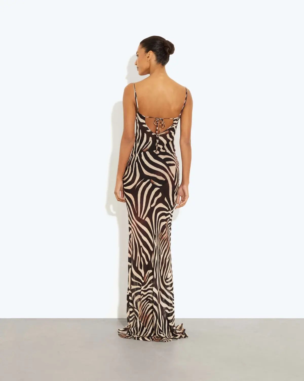 Rat & Boa Majel Dress Zebra Print Size S/Au 8 photo 2
