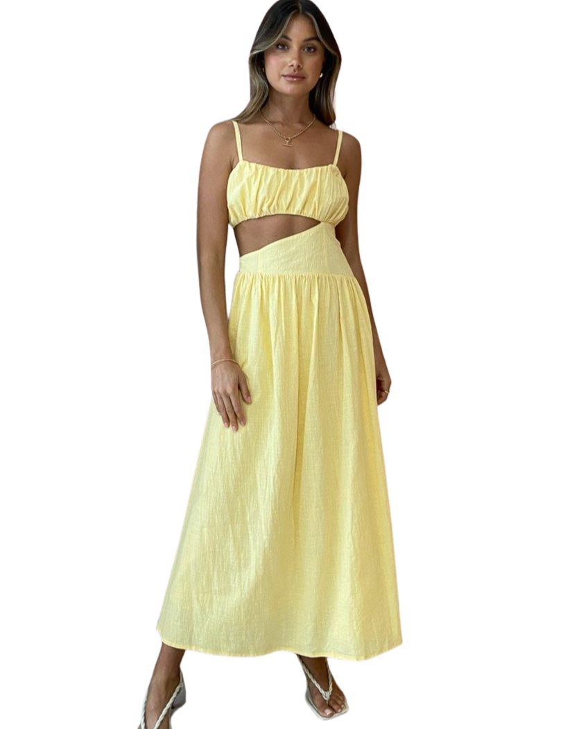 By Nicola Romantica Maxi Dress Butter photo 2