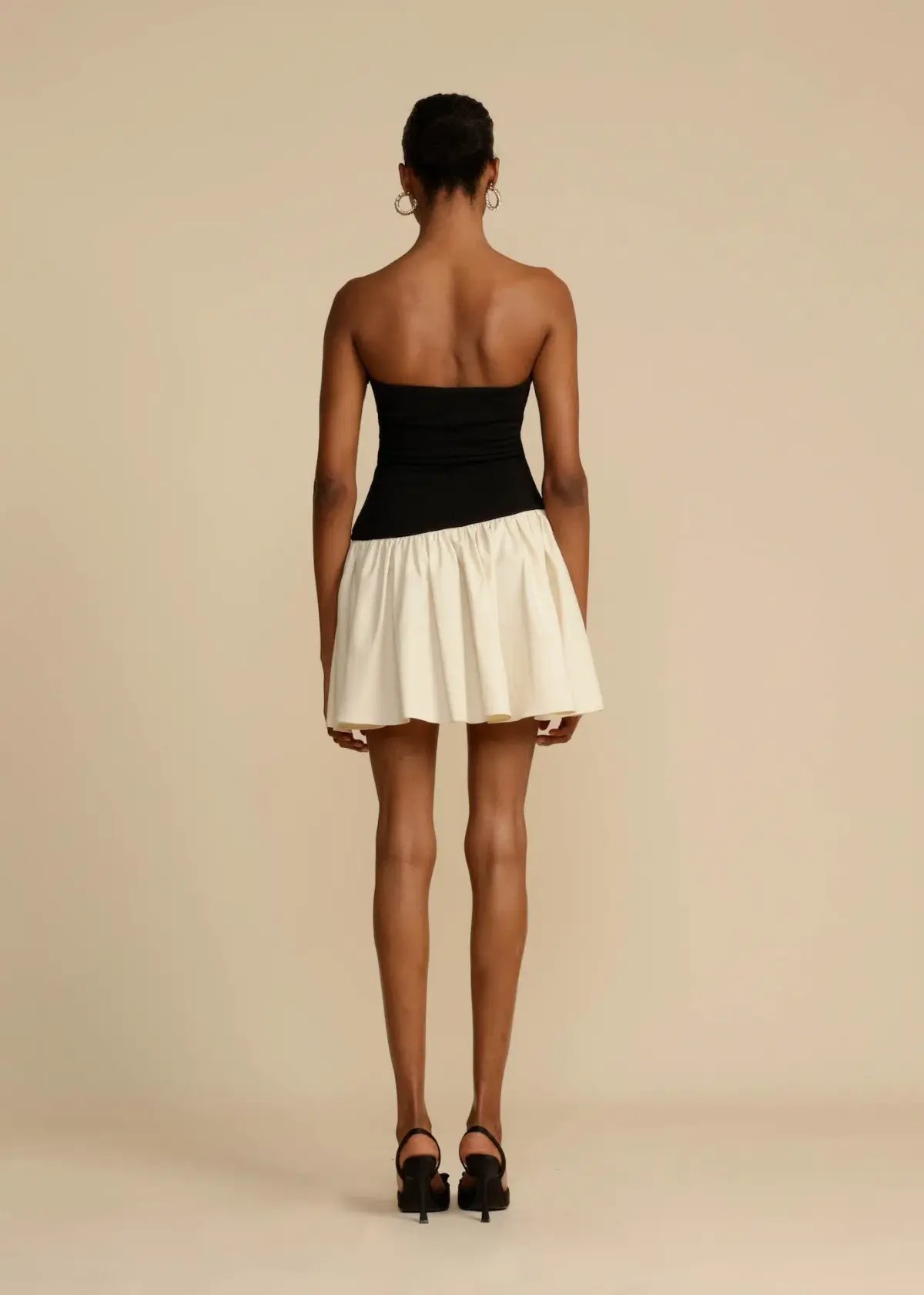 Arcina Ori Celine Mini Dress Black/White Size XS / AU 6 photo 3