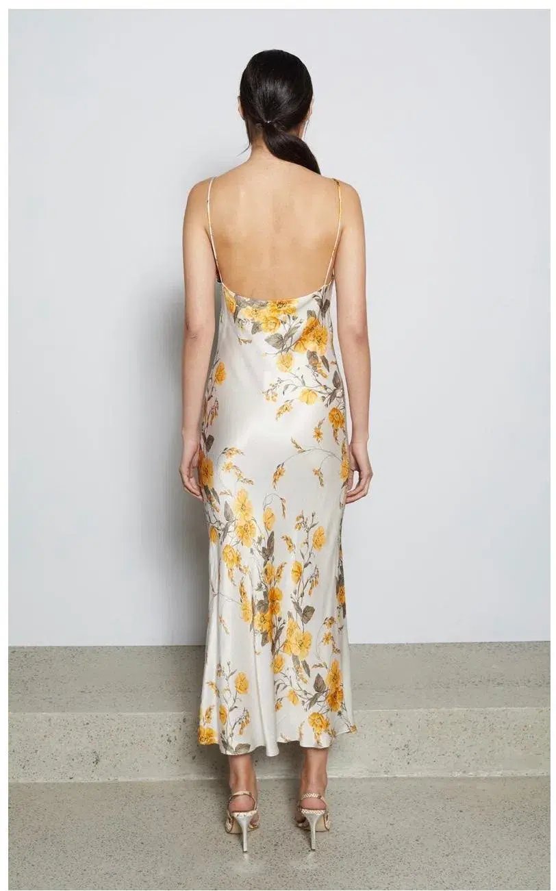 Bec & Bridge Mathilde Slip Dress Print Size 8 photo 6