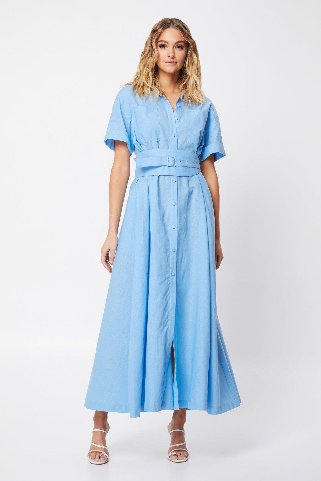 MOSSMAN THE BLUE LIGHT DRESS  - SIZE 6 photo 3