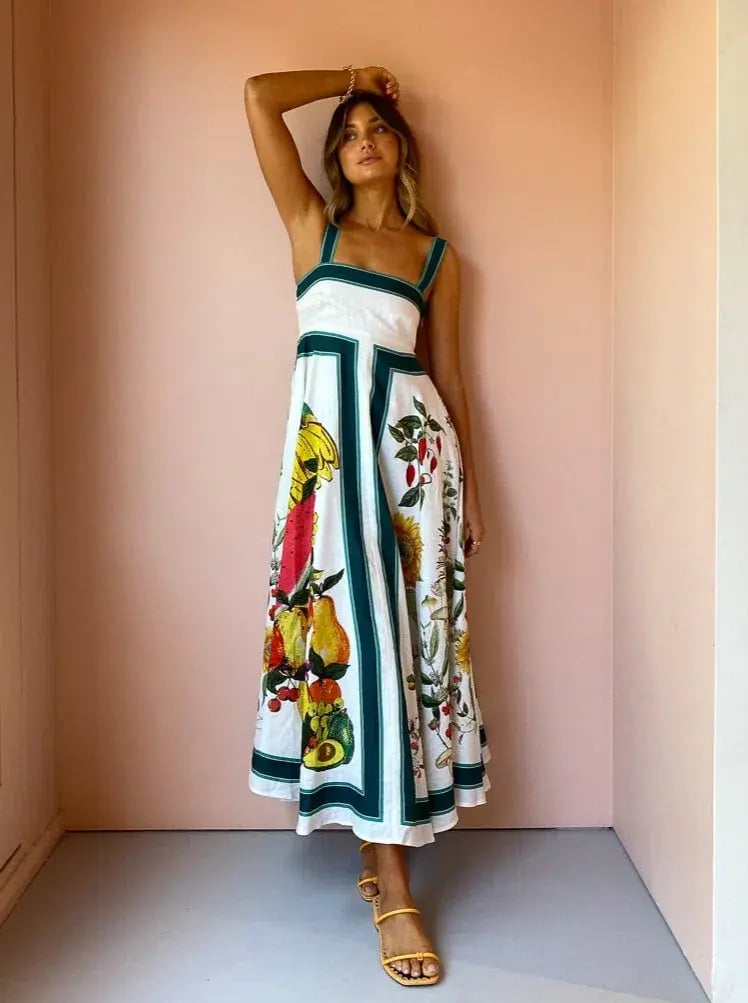 Alemais Frutta Midi Sundress in Multi Size 6 photo 3
