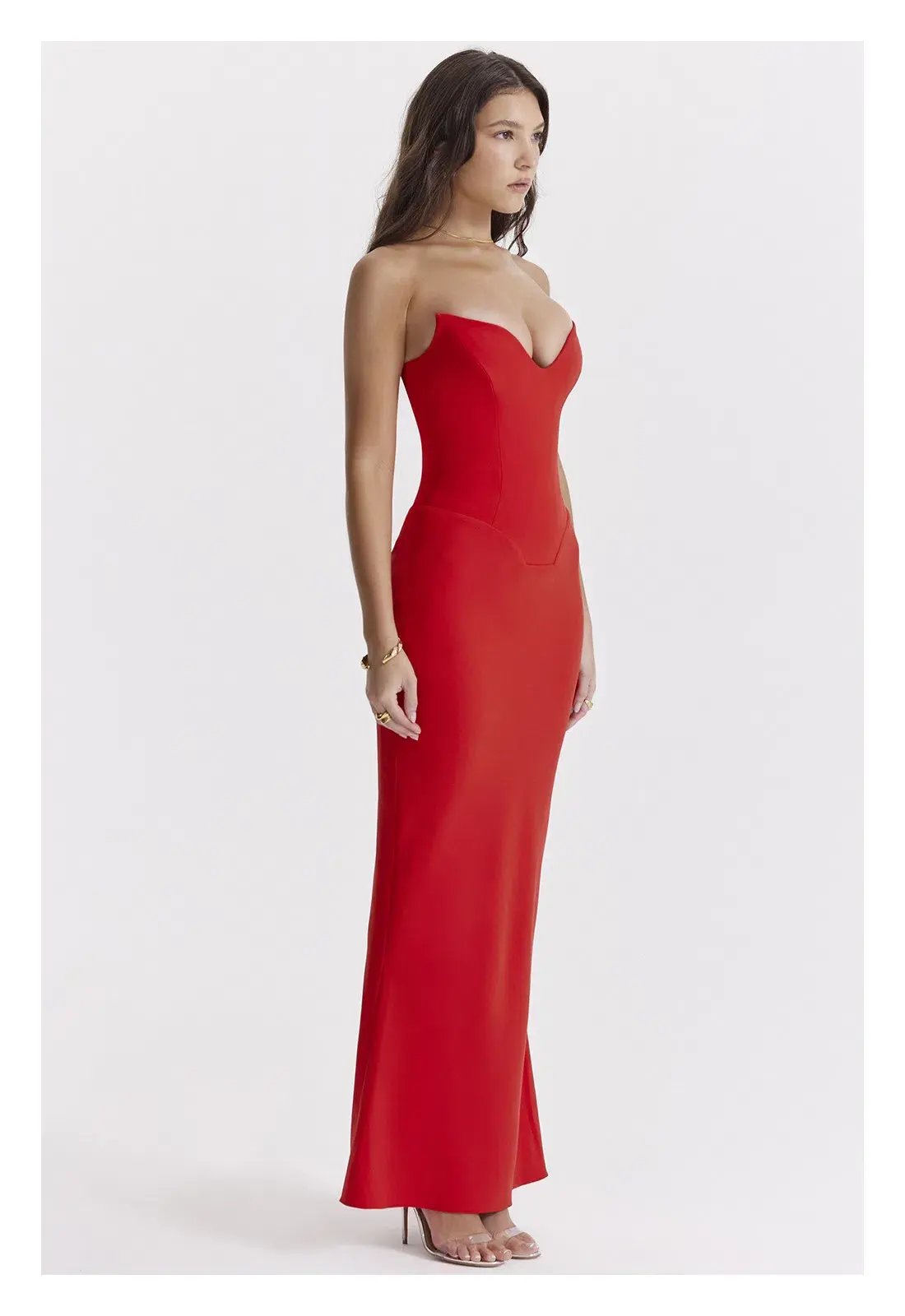 House of CB Tamara Cherry Dress Red Size XS / AU 6 photo 4