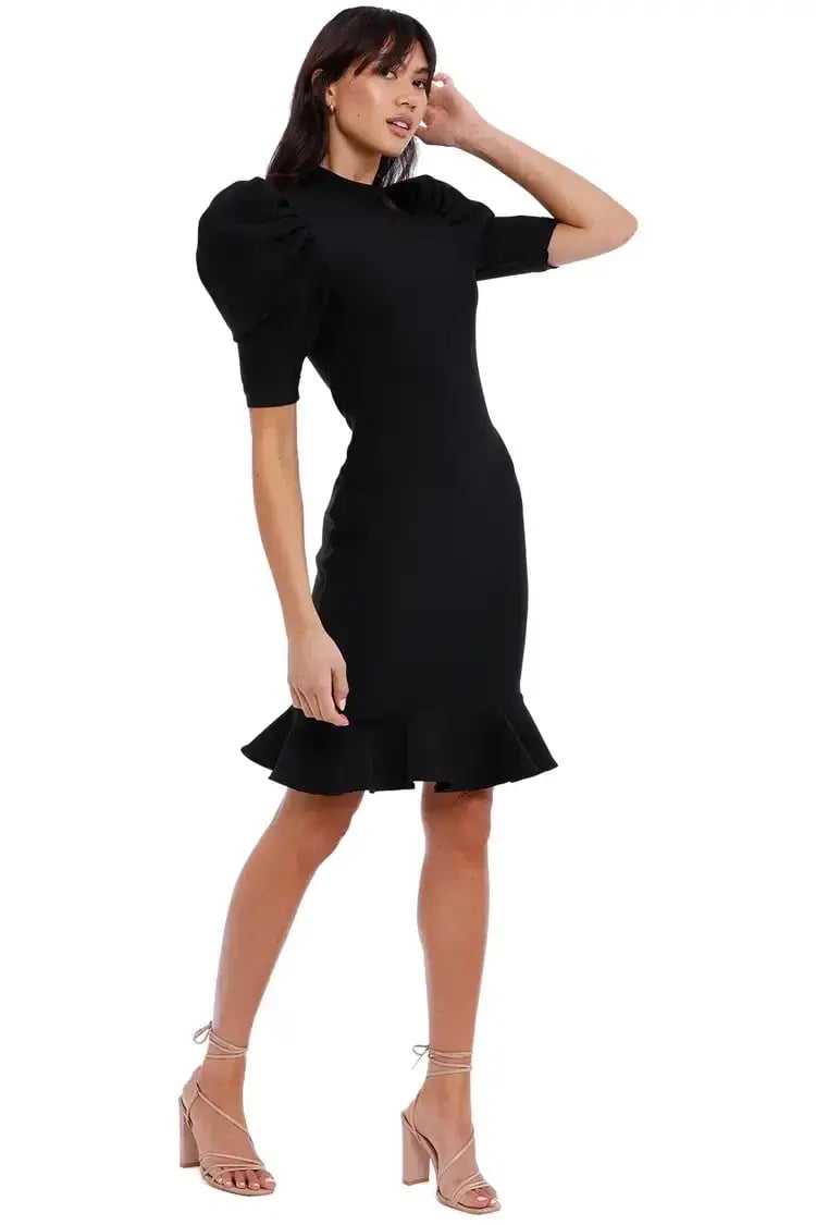 Elliatt Leona Dress Black Size 6 photo 3