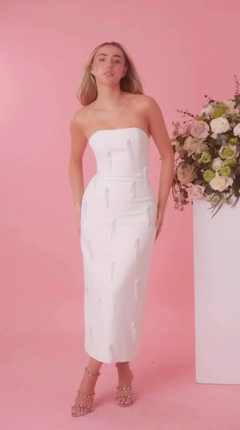 Odd Muse Embelished Midi Dress photo 6