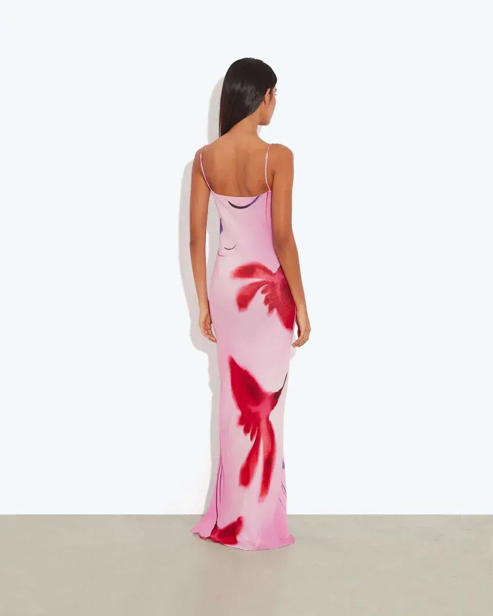 Rat & Boa Alici Maxi Dress in Pink Size XXS / AU 4 photo 2