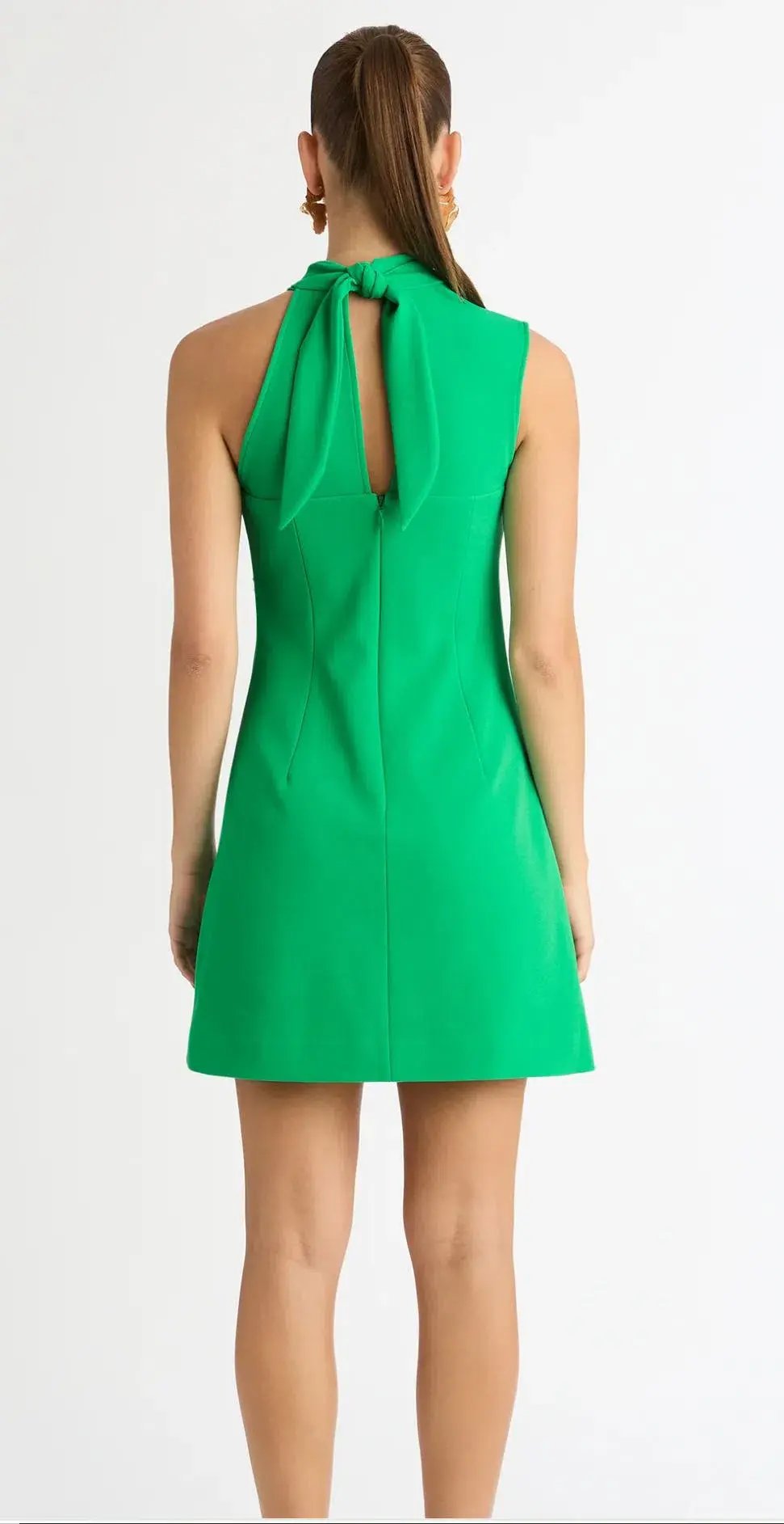 Sheike Avery Mini Dress Green Size 10 photo 3