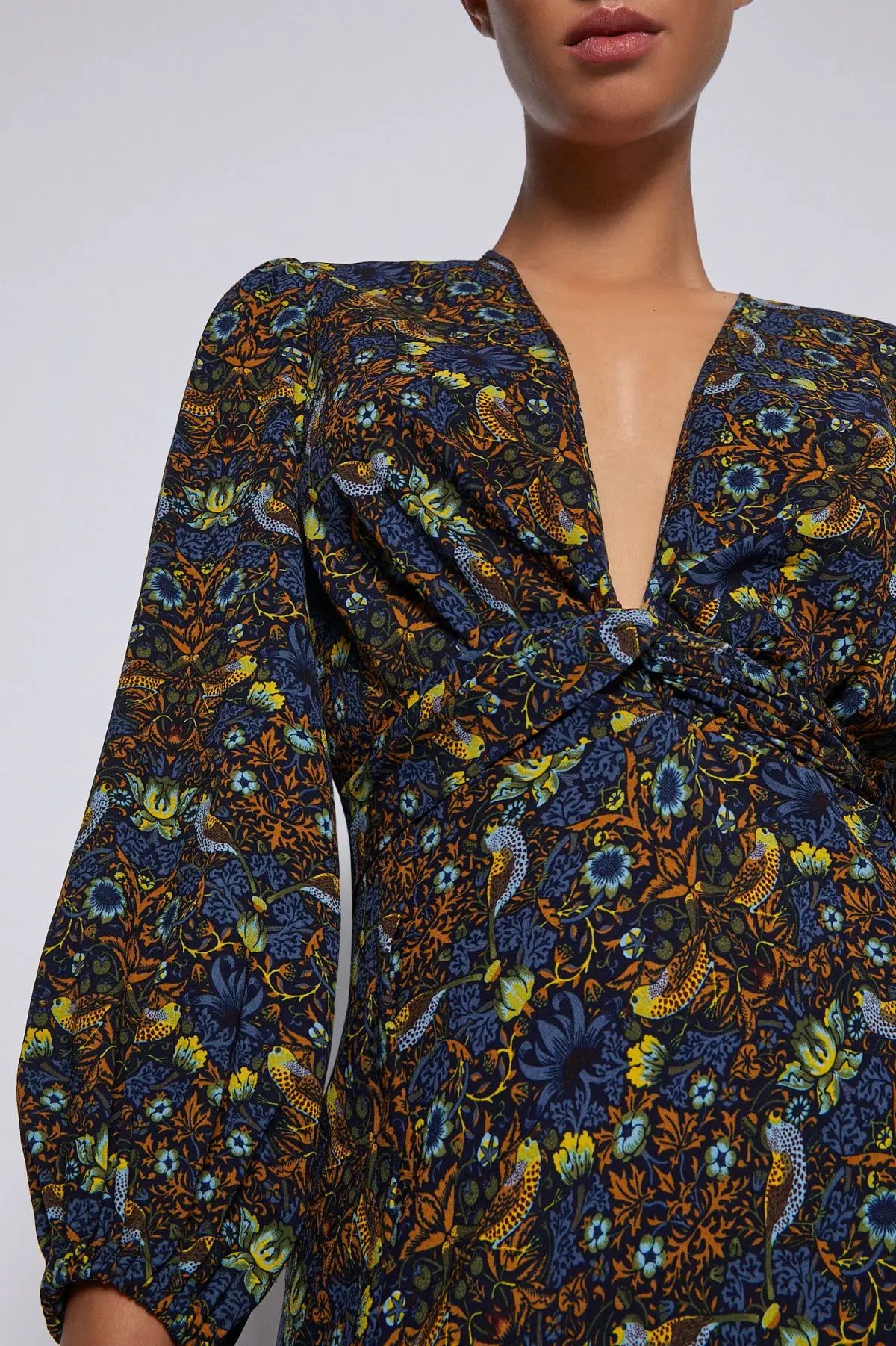 Scanlan Theodore Finch Maxi Dress Print Size 10 photo 4