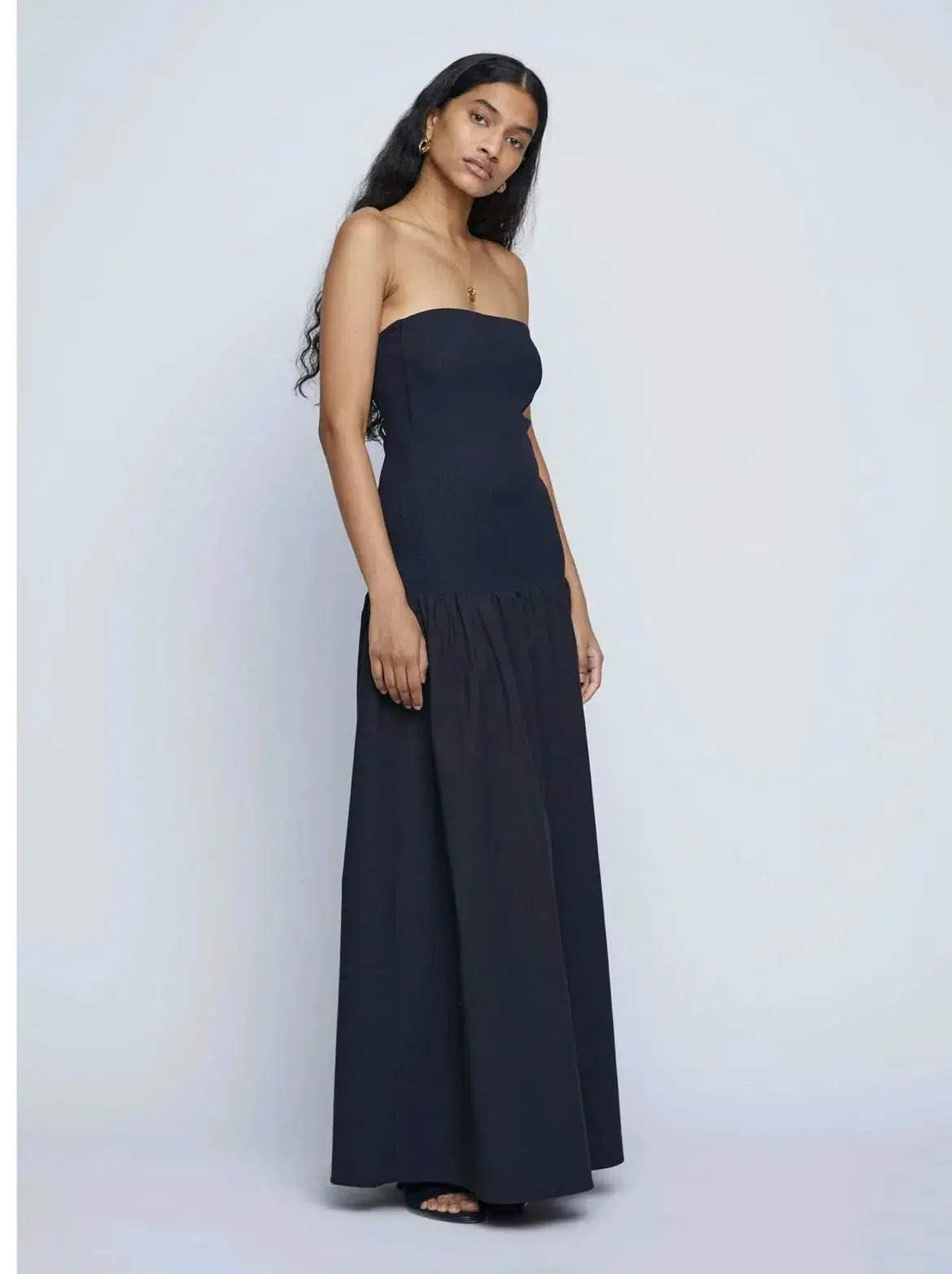 Anna Quan Amyra Maxi Dress Black Size 8 photo 3