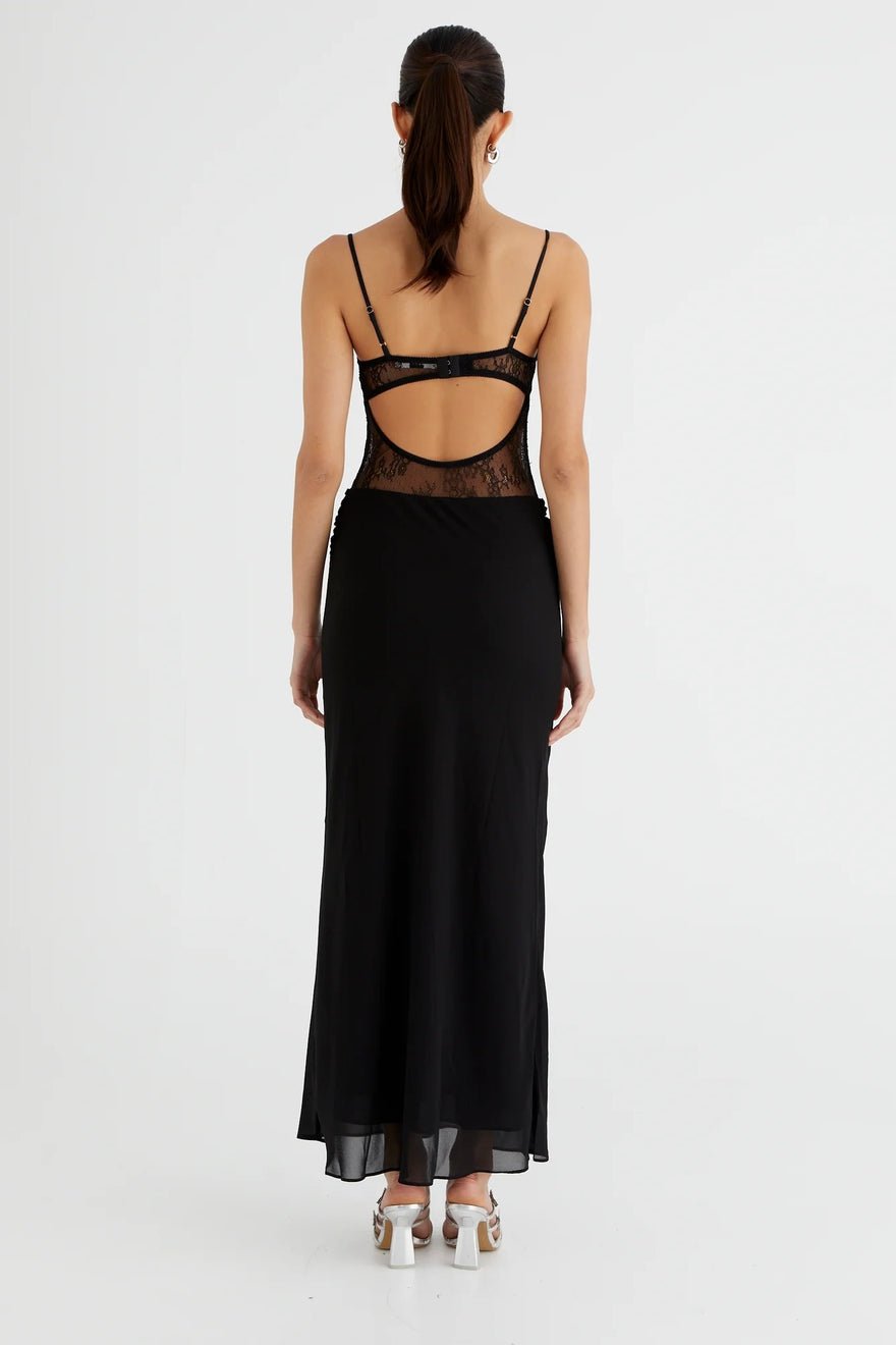 Benni Gabriel Dress - Black photo 3