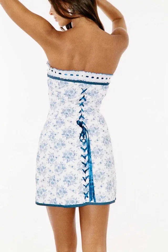 With Jean Sabrin Mini Dress Toile Papillon Size XS / AU 6 photo 5