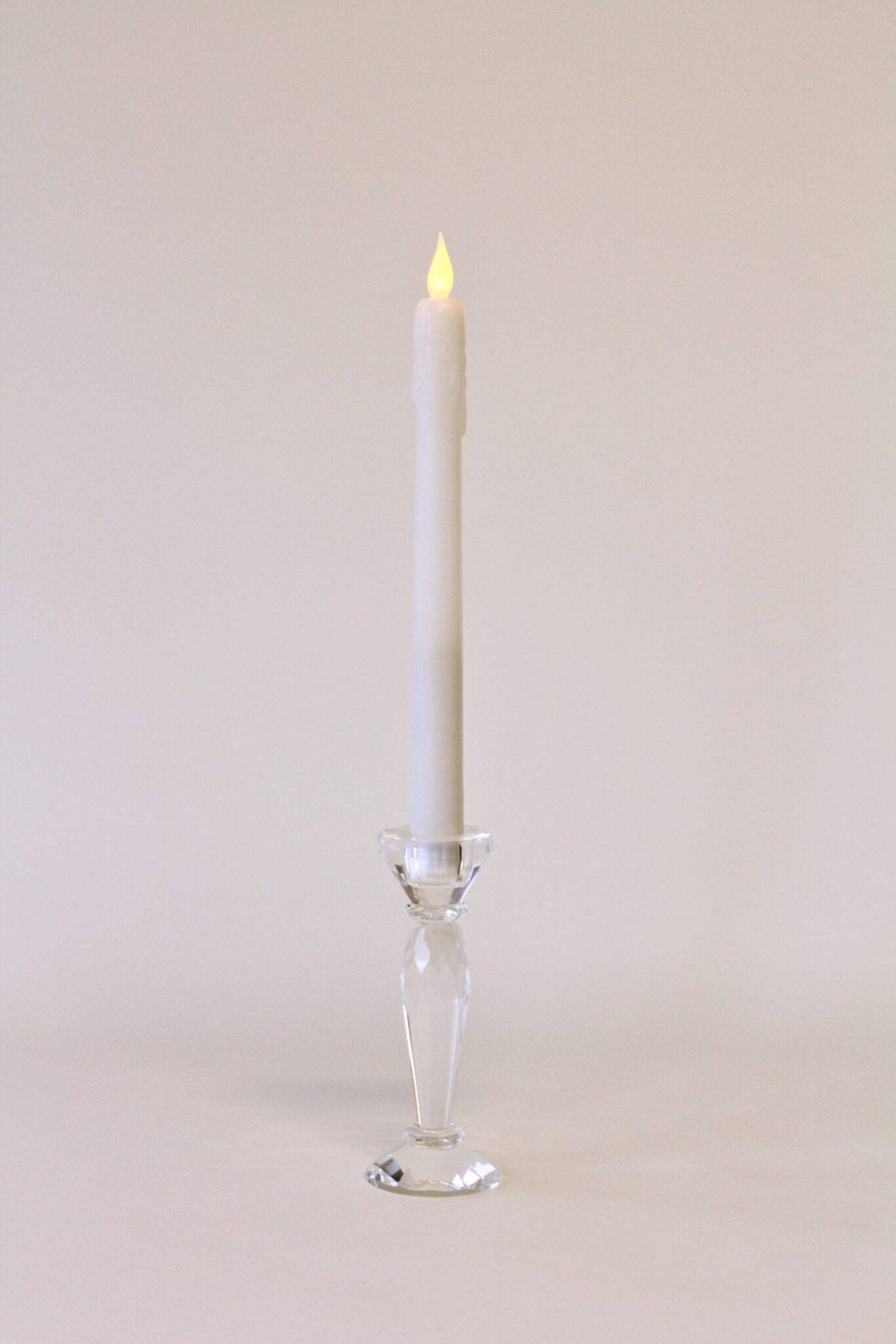 LED Flickering Taper Candles photo 4