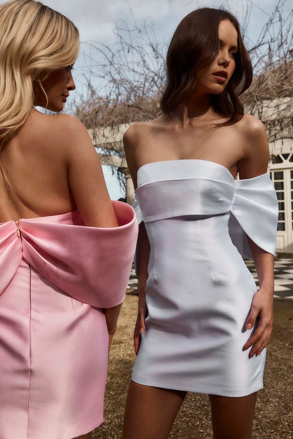BIANCA & BRIDGETT EDEN MINI DRESS - WHITE photo 7