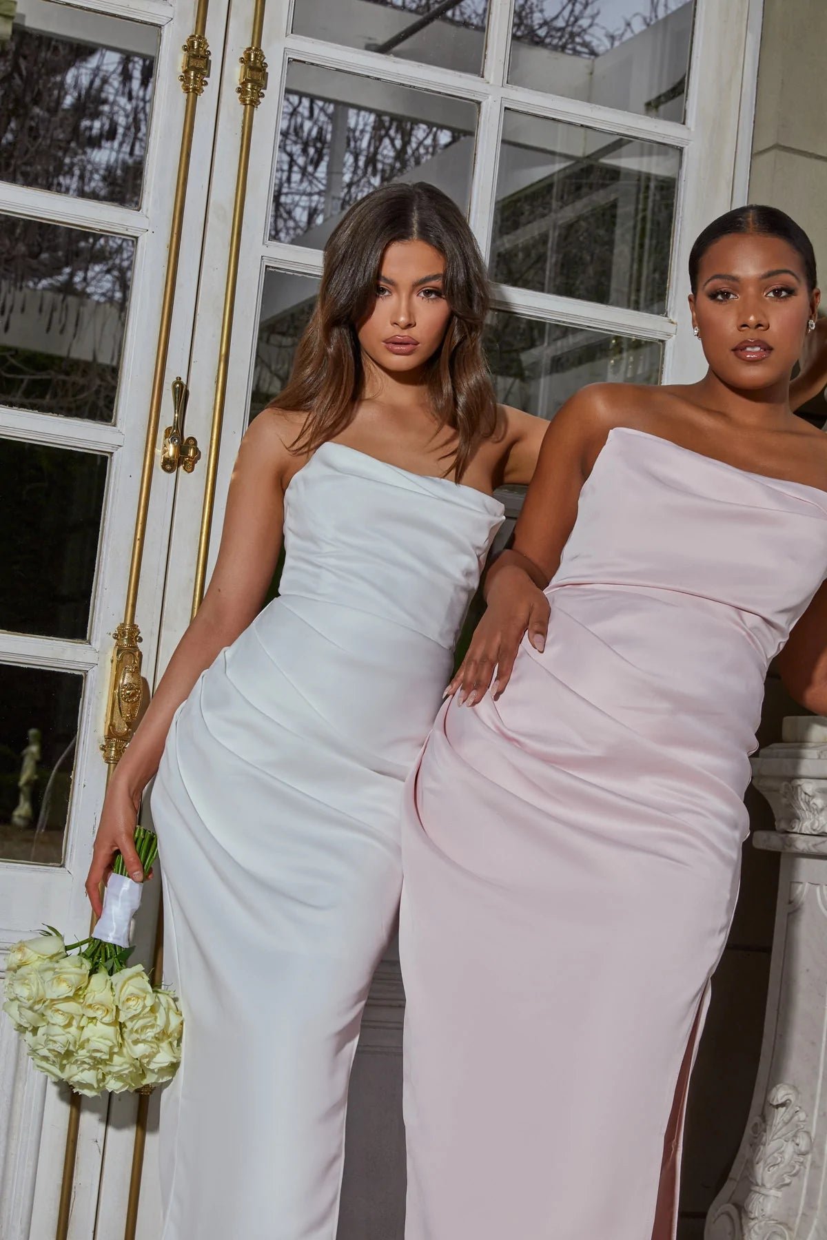 BIANCA & BRIDGETT EVELYN DRESS - BLUSH photo 4