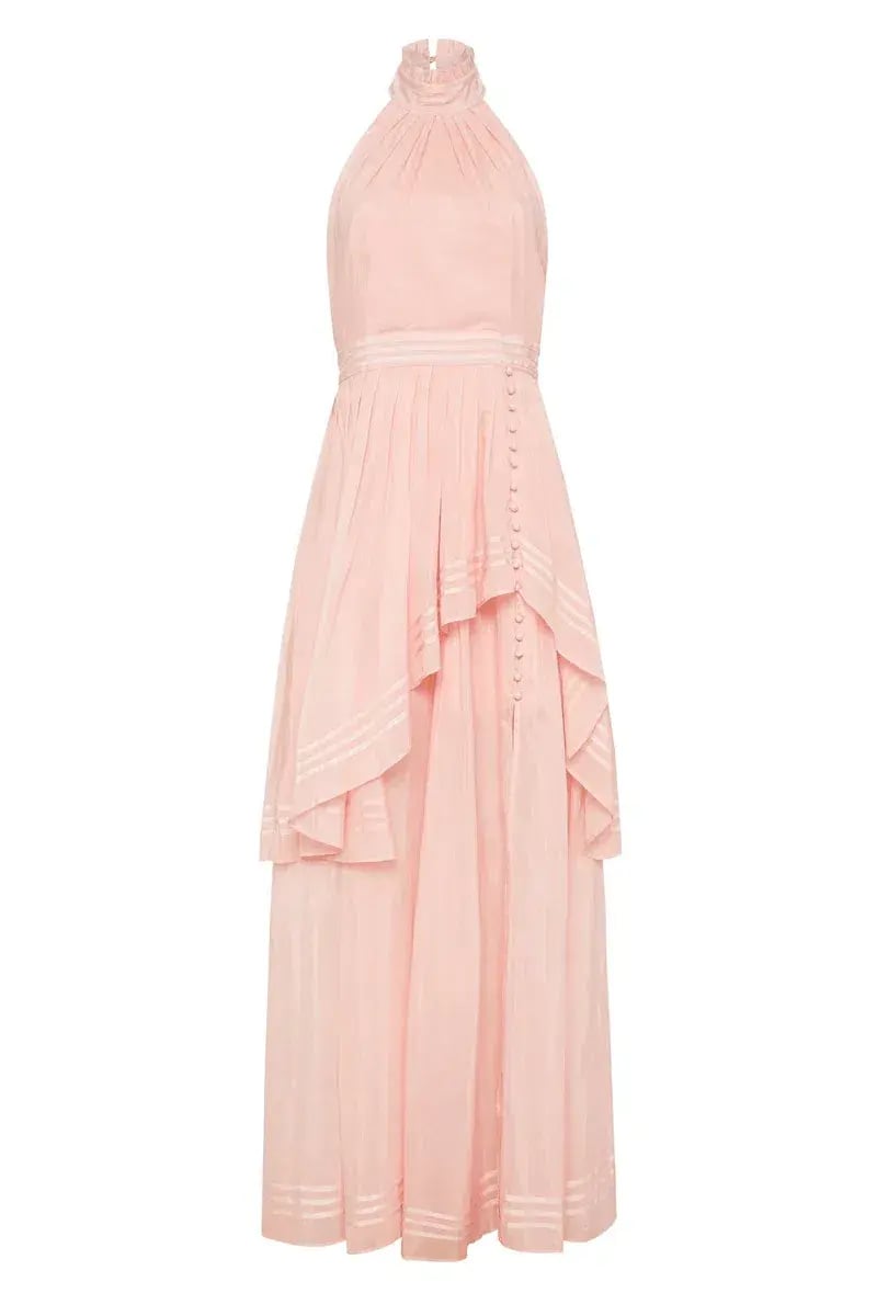Aje Bungalow Sienna Dress Blush Size AU 12 photo 4