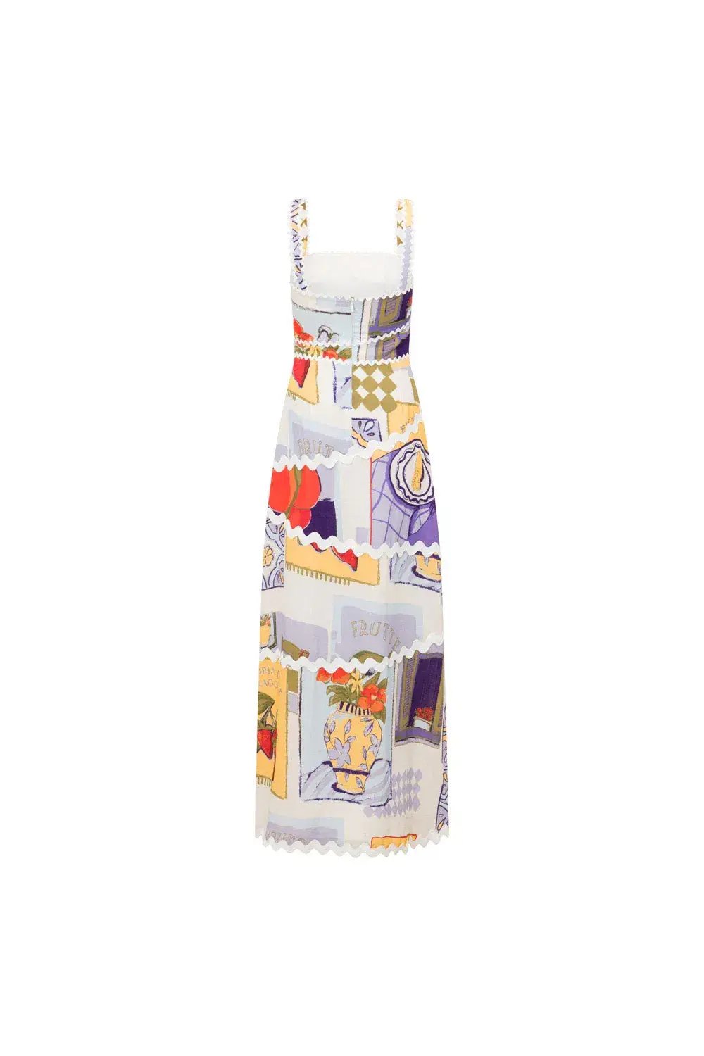 Zaco Capricci Dress Villagio Purple Maxi Size AU 6 photo 6
