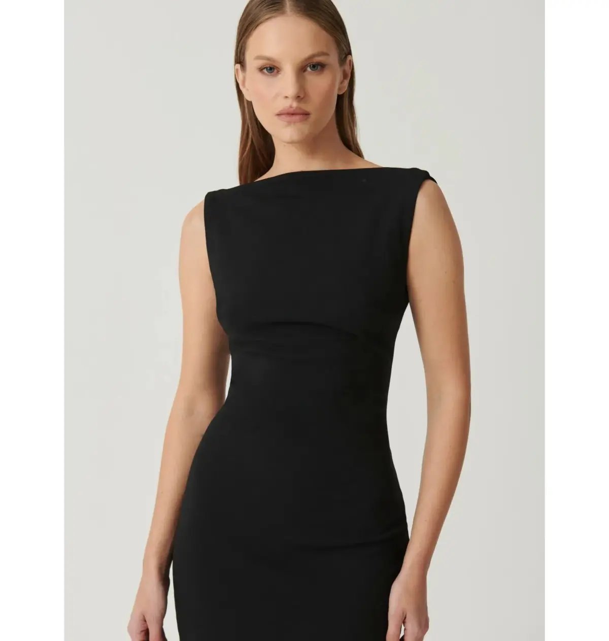 Effie Kats Verona Gown Black Size AU 8 photo 2