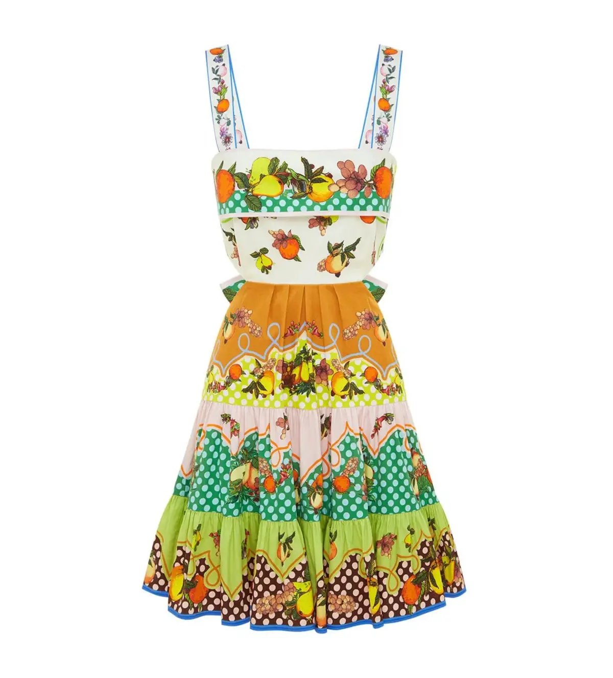 Alemais Lemonis Cut Out Mini Dress In Mutli Size 12 photo 2
