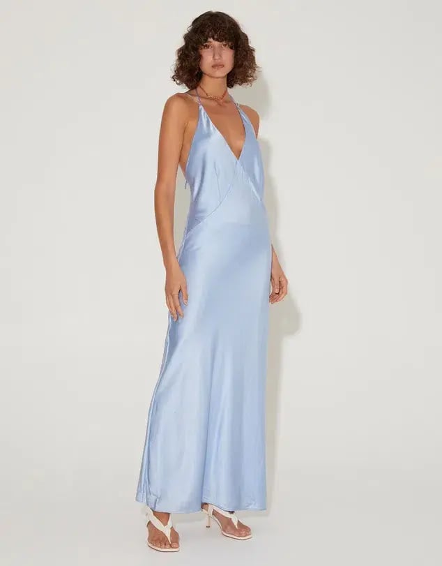 Hansen & Gretel Delphine Dress Cornflower Blue Size S/ AU 8 photo 2