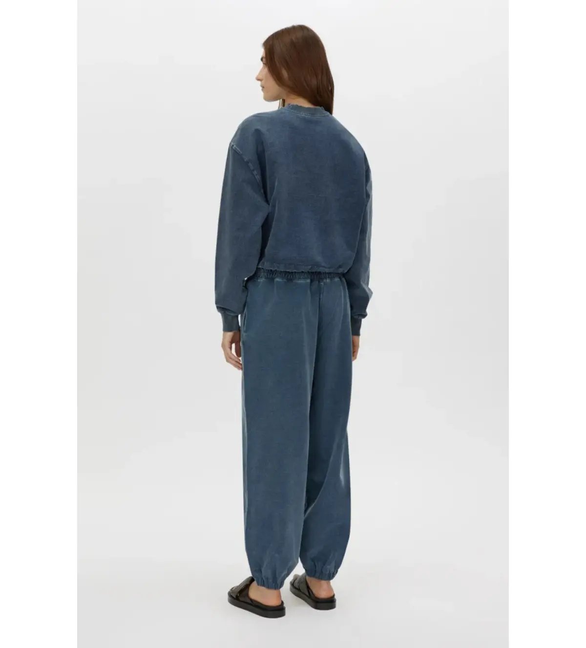 Camilla and Marc Dovell Cotton Tracksuit Pant Indigo Blue Size AU 8 photo 3