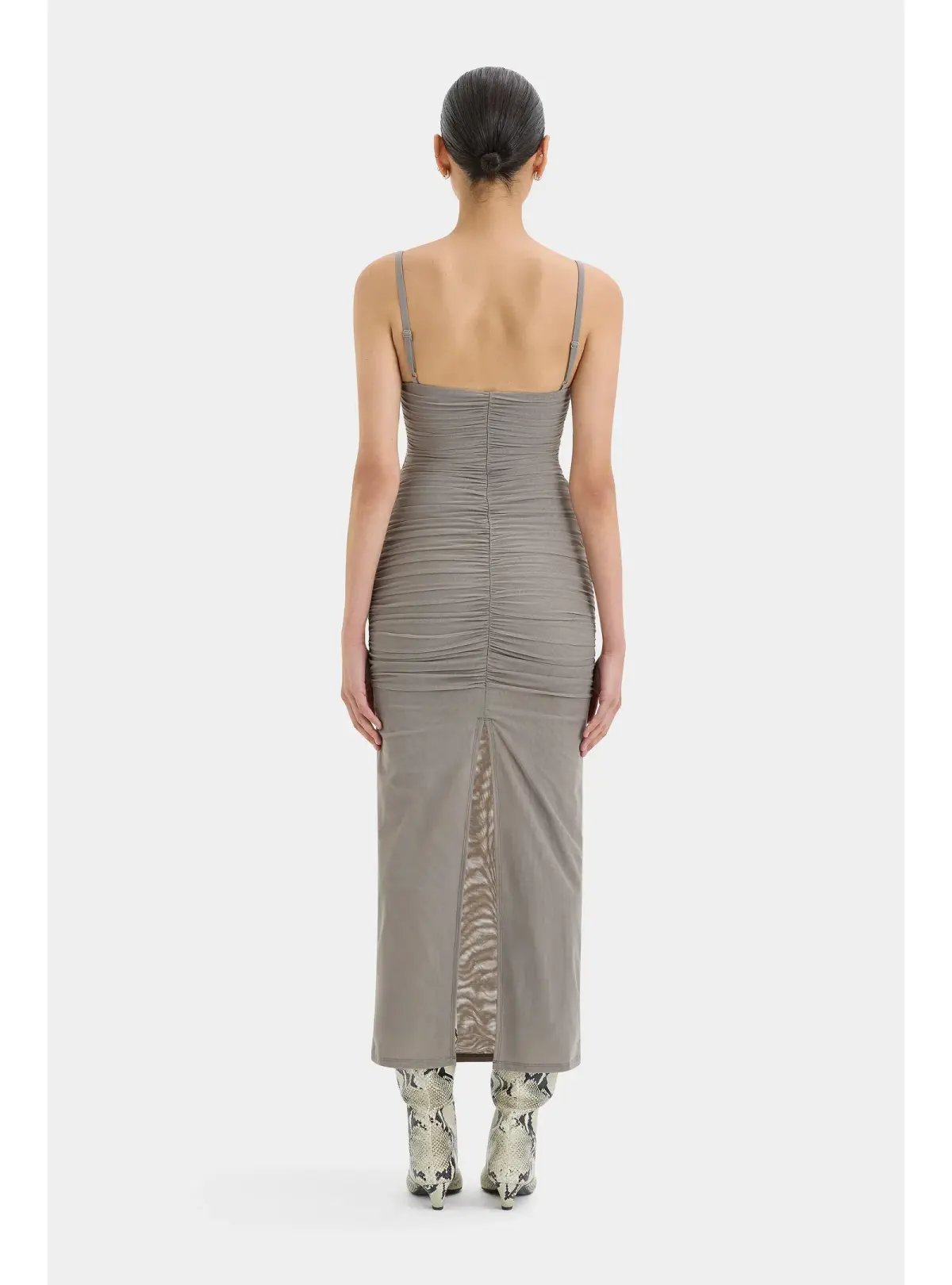 Sir the Label Jacques Gathered Midi Dress  Size 1 / AU 8 photo 3
