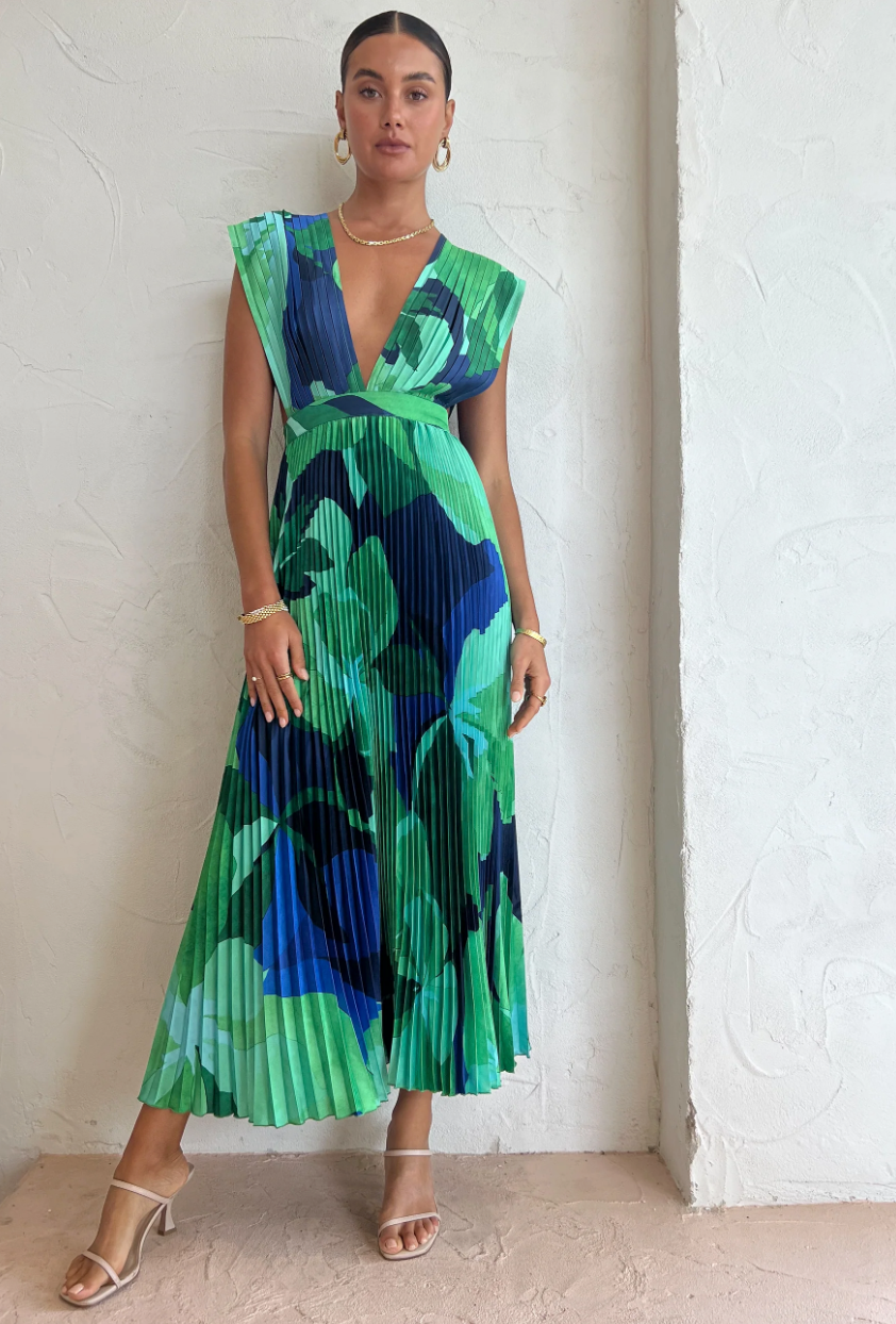 L'idée Gala Gown in Capri Green photo 3