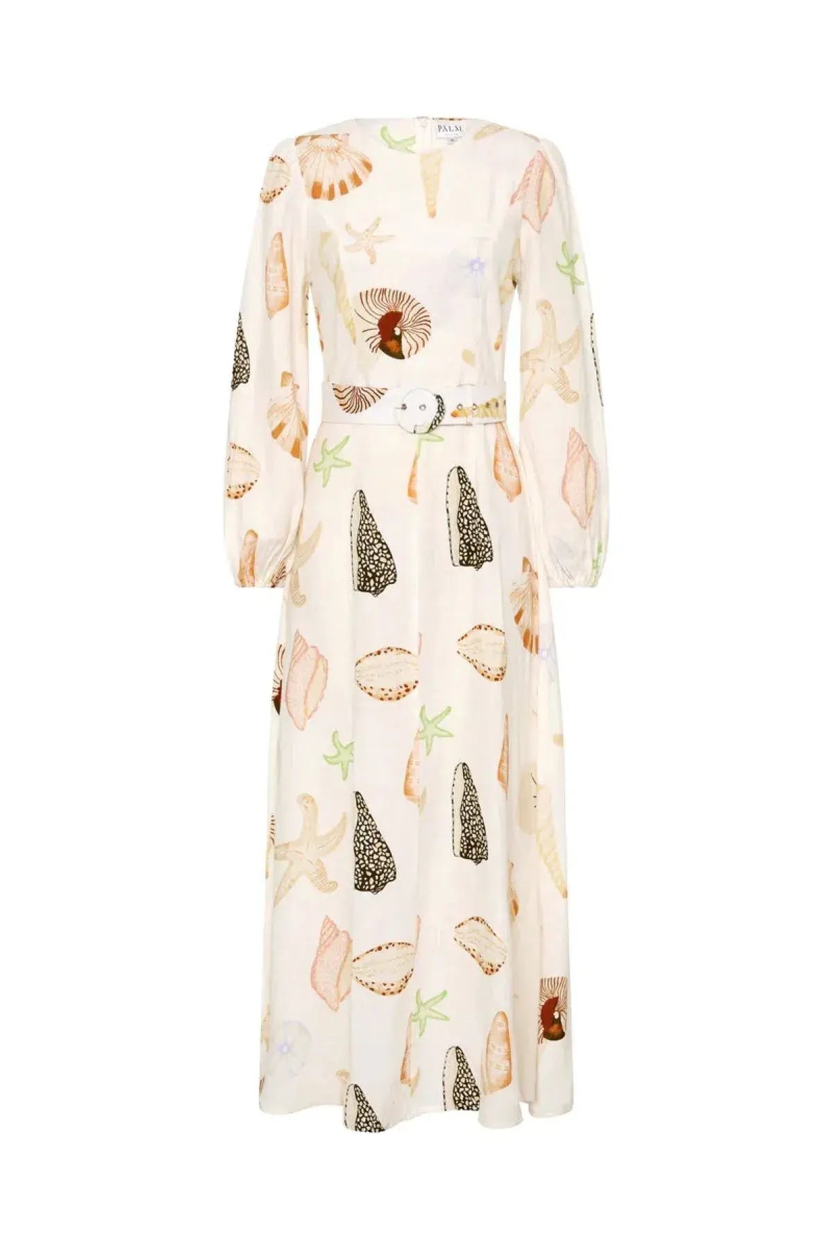Palm Noosa Souvenir Shells Maxi Dress Size 8 photo 4